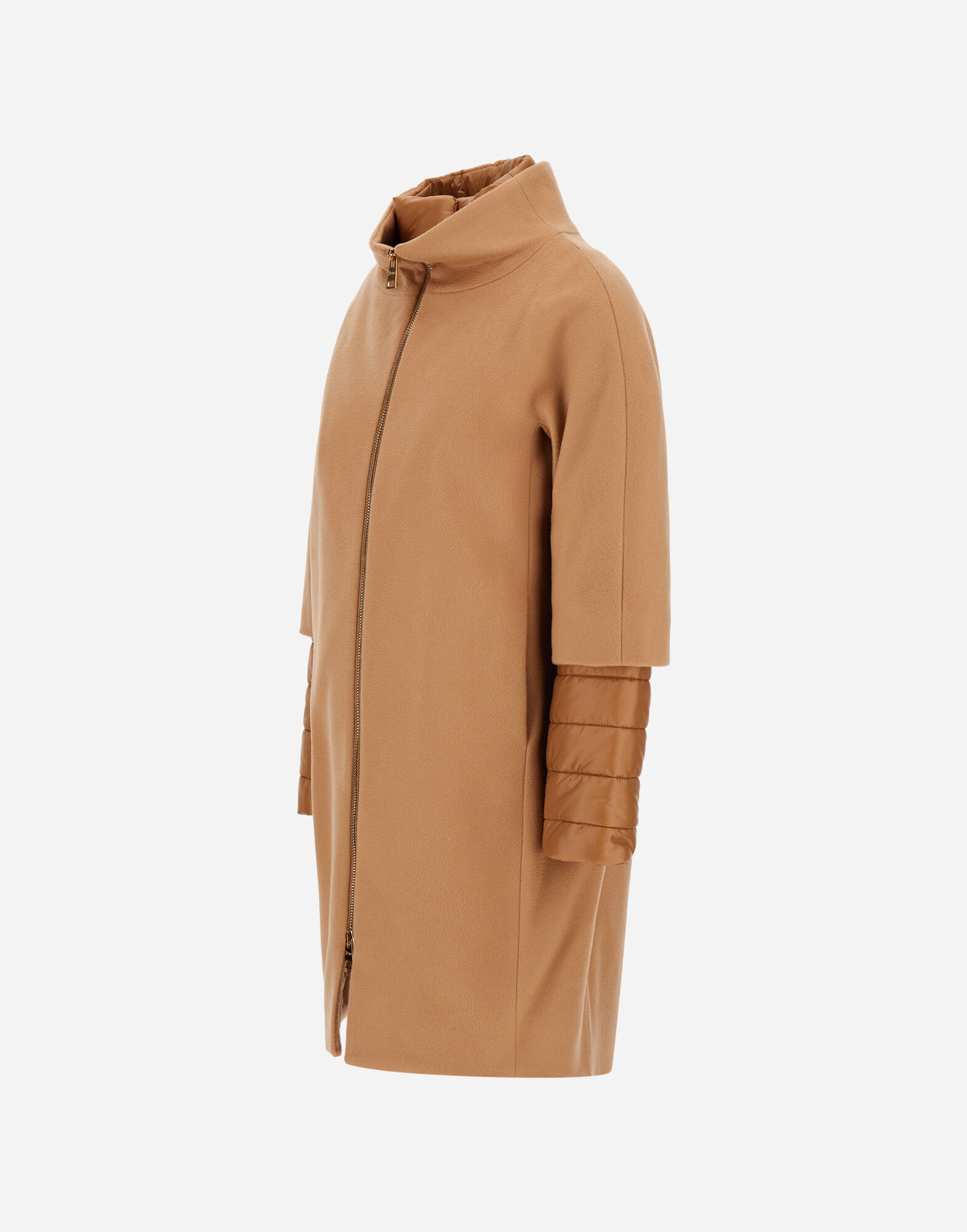 COAT IN LUXURY WOOL AND NYLON ULTRALIGHT