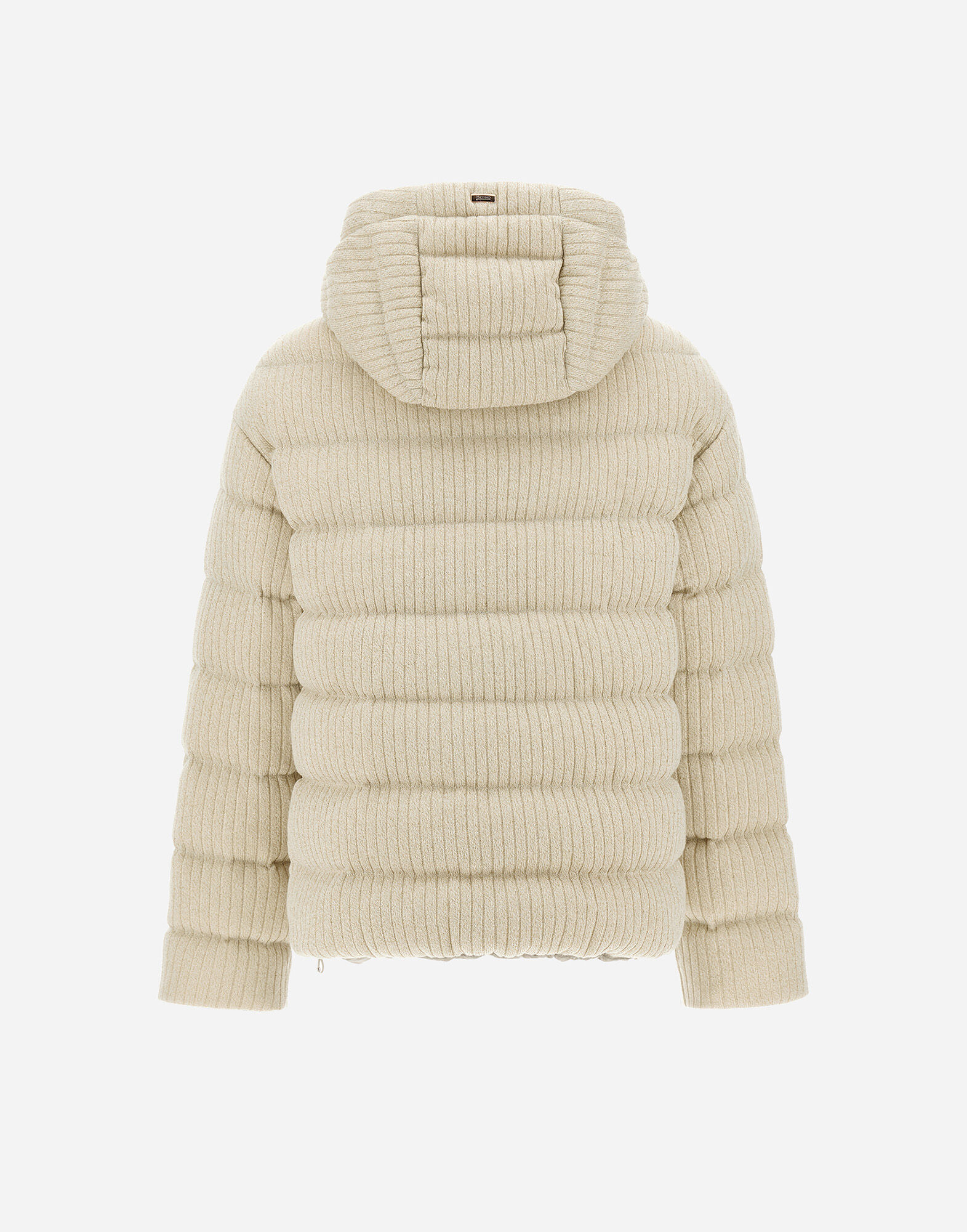 JACKET IN SHINY RIBBED KNIT
