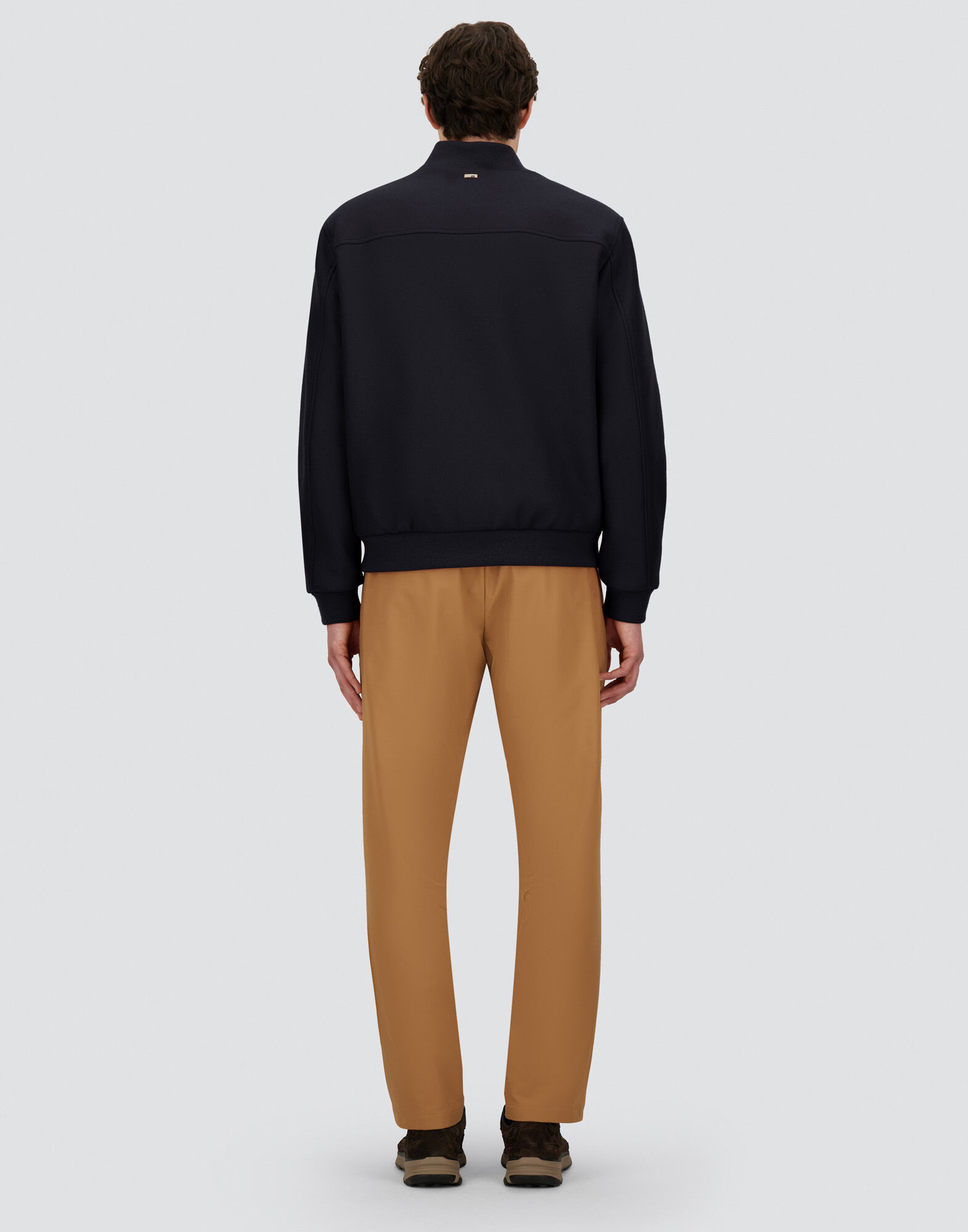 BOMBER JACKET IN EASY WOOL