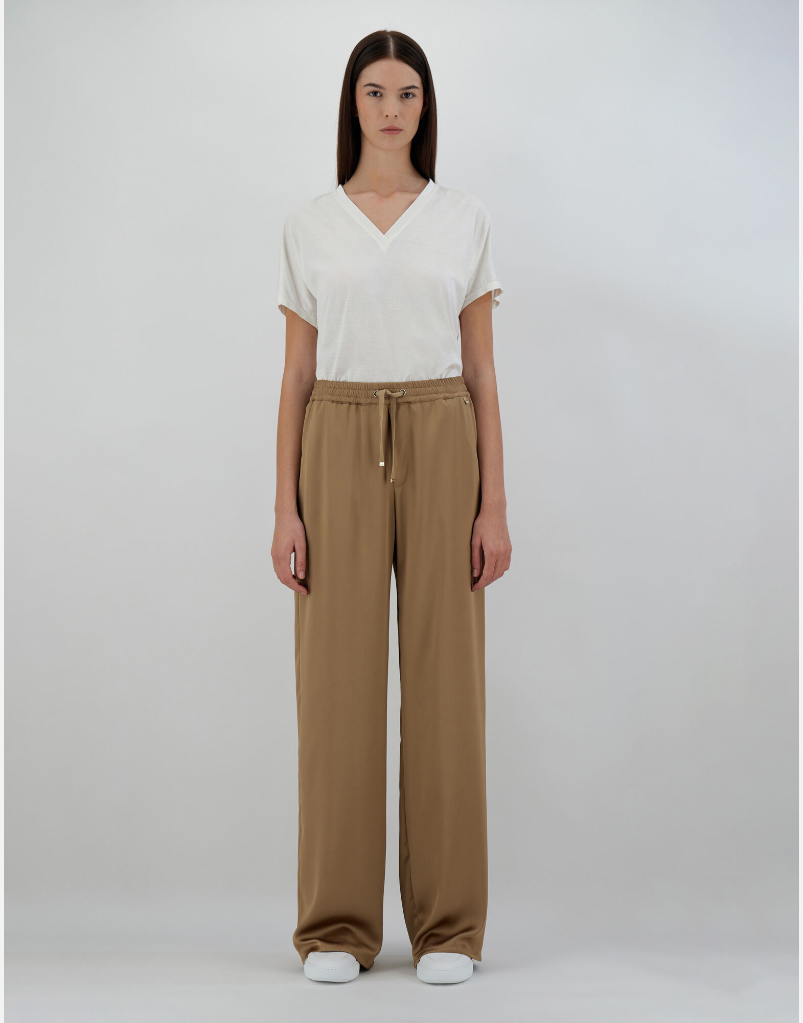 SATIN TROUSERS