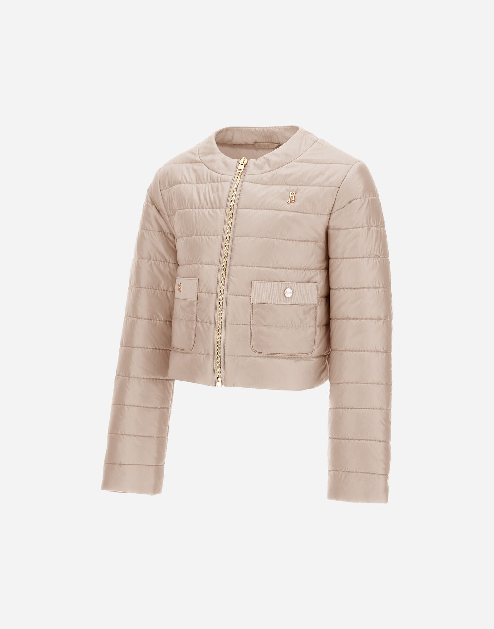 CREW-NECK JACKET IN NYLON ULTRALIGHT