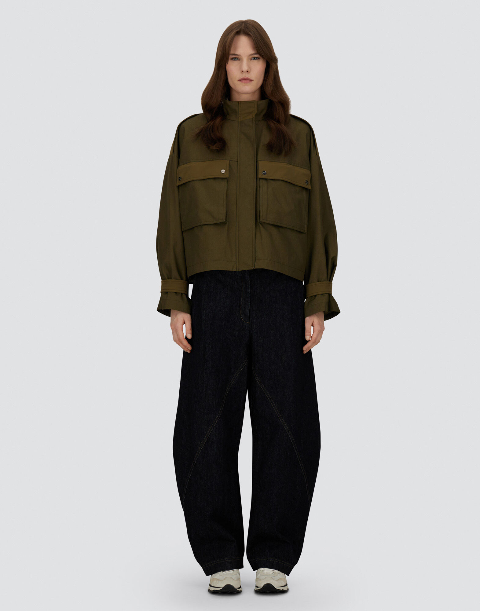 JACKET IN DELON AND KEYSTONE