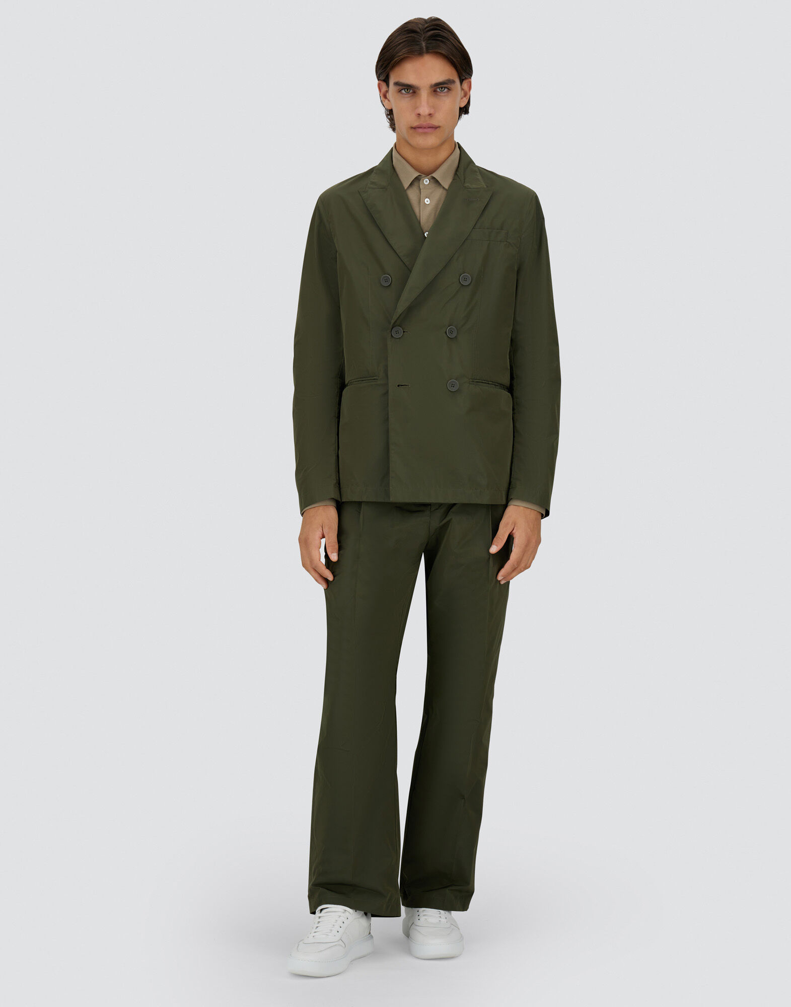NEW TECHNO TAFFETA BLAZER