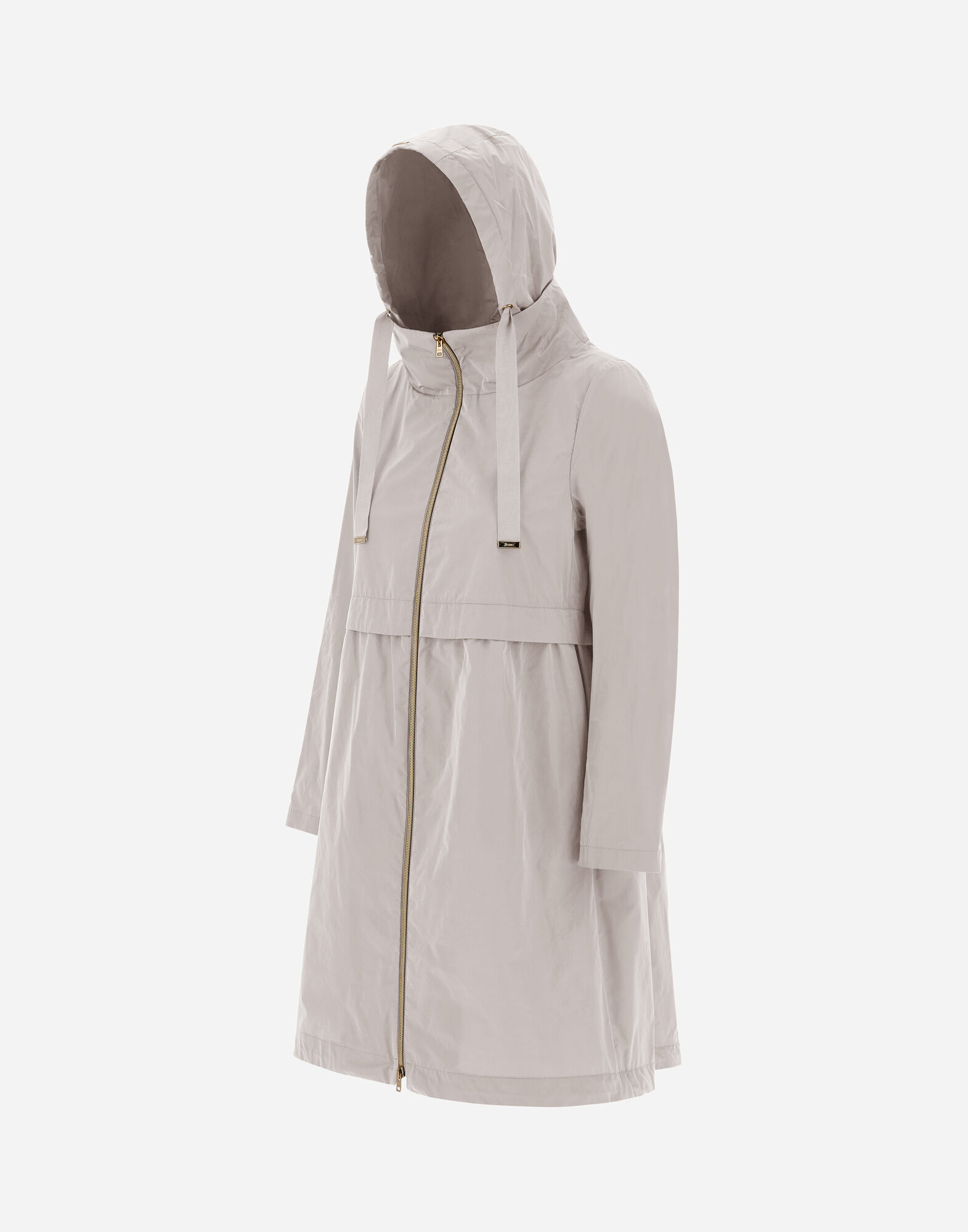 LONG NEW TECHNO TAFFETA' PARKA