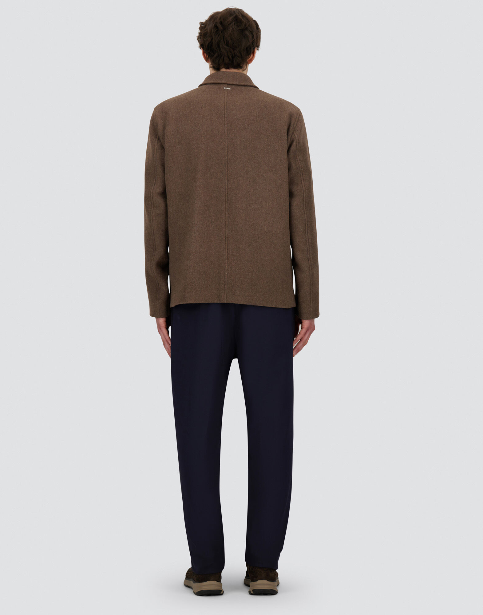 FIELD JACKET IN SOFT RECYCLED WOOL