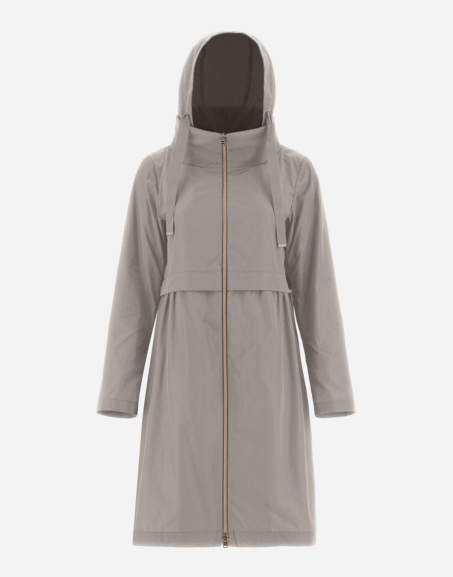 LONG NEW TECHNO TAFFETA' PARKA