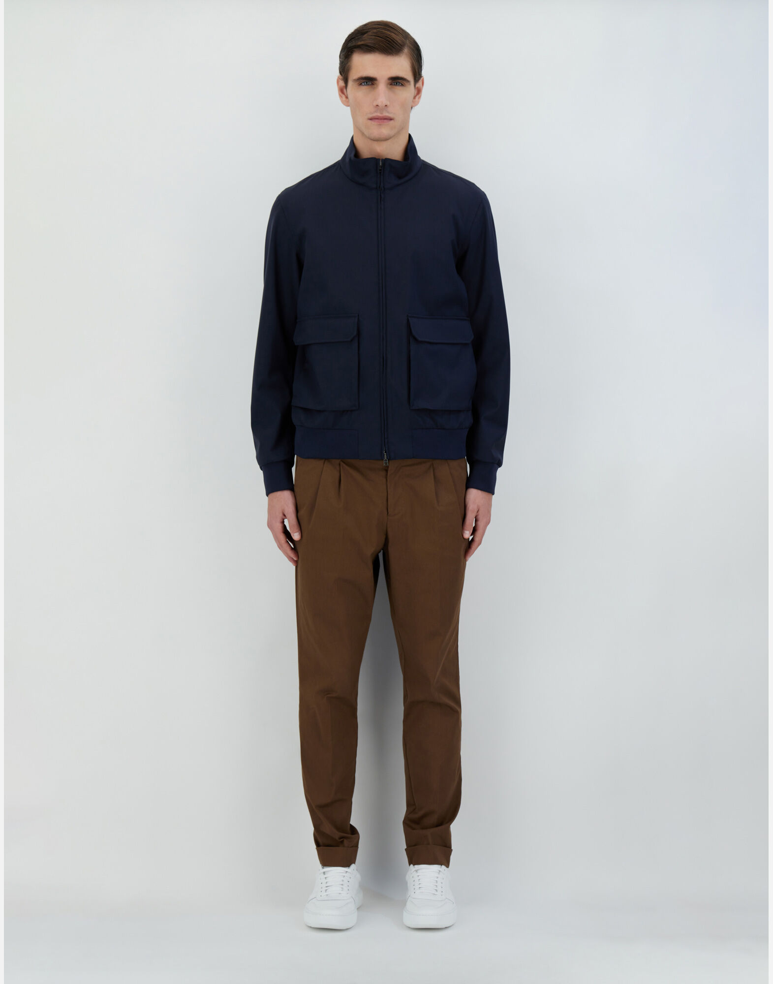 LAYERS WOOL STORM BOMBER JACKET