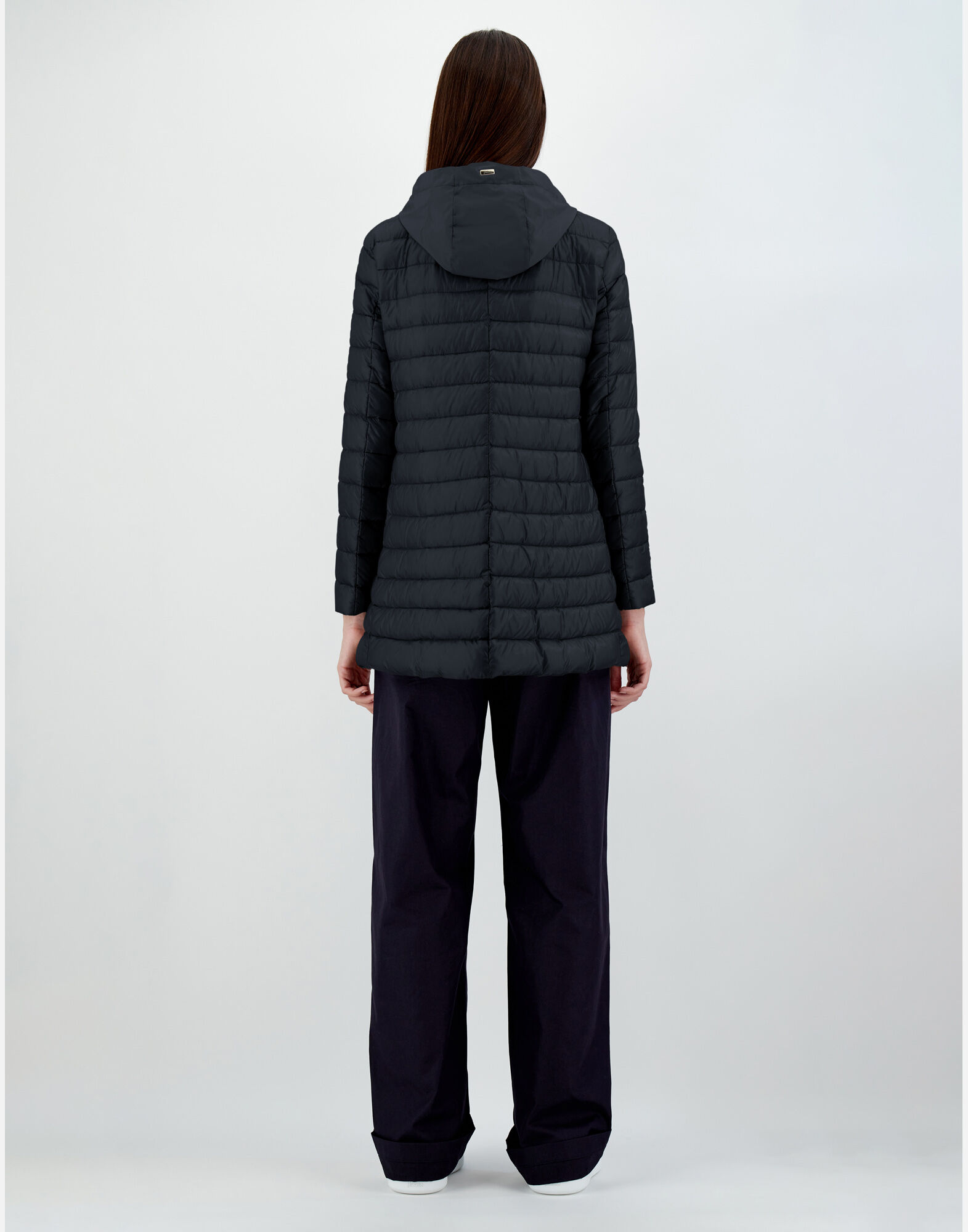 A-SHAPE JACKET IN NYLON ULTRALIGHT AND TECHNO TAFFETA