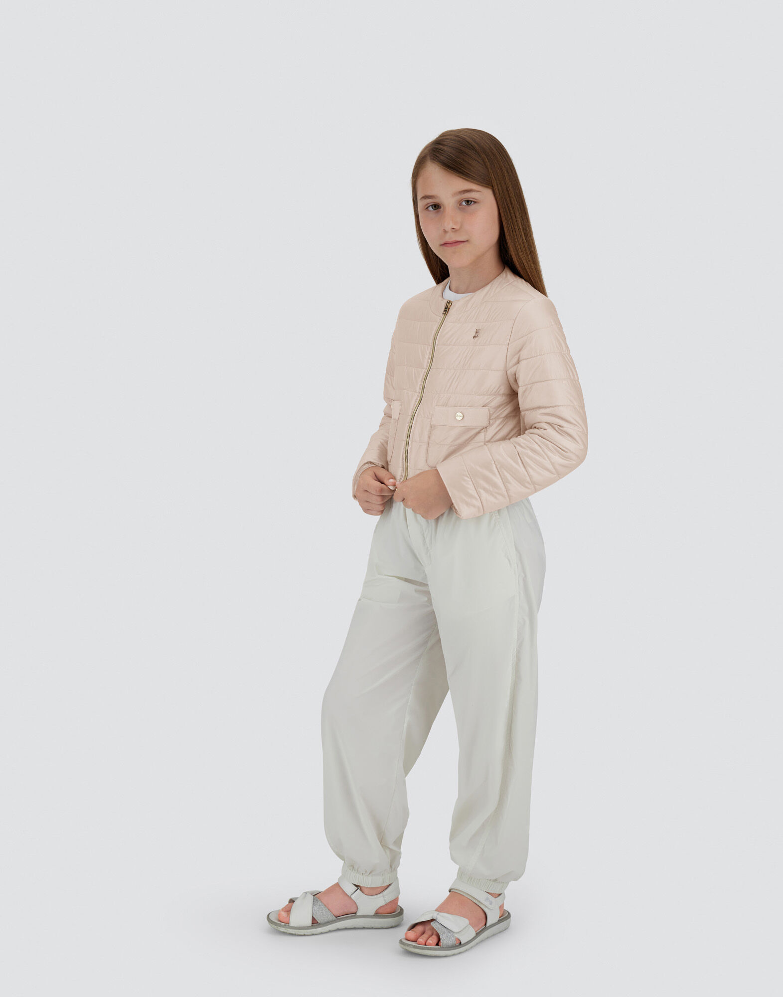 CREW-NECK JACKET IN NYLON ULTRALIGHT