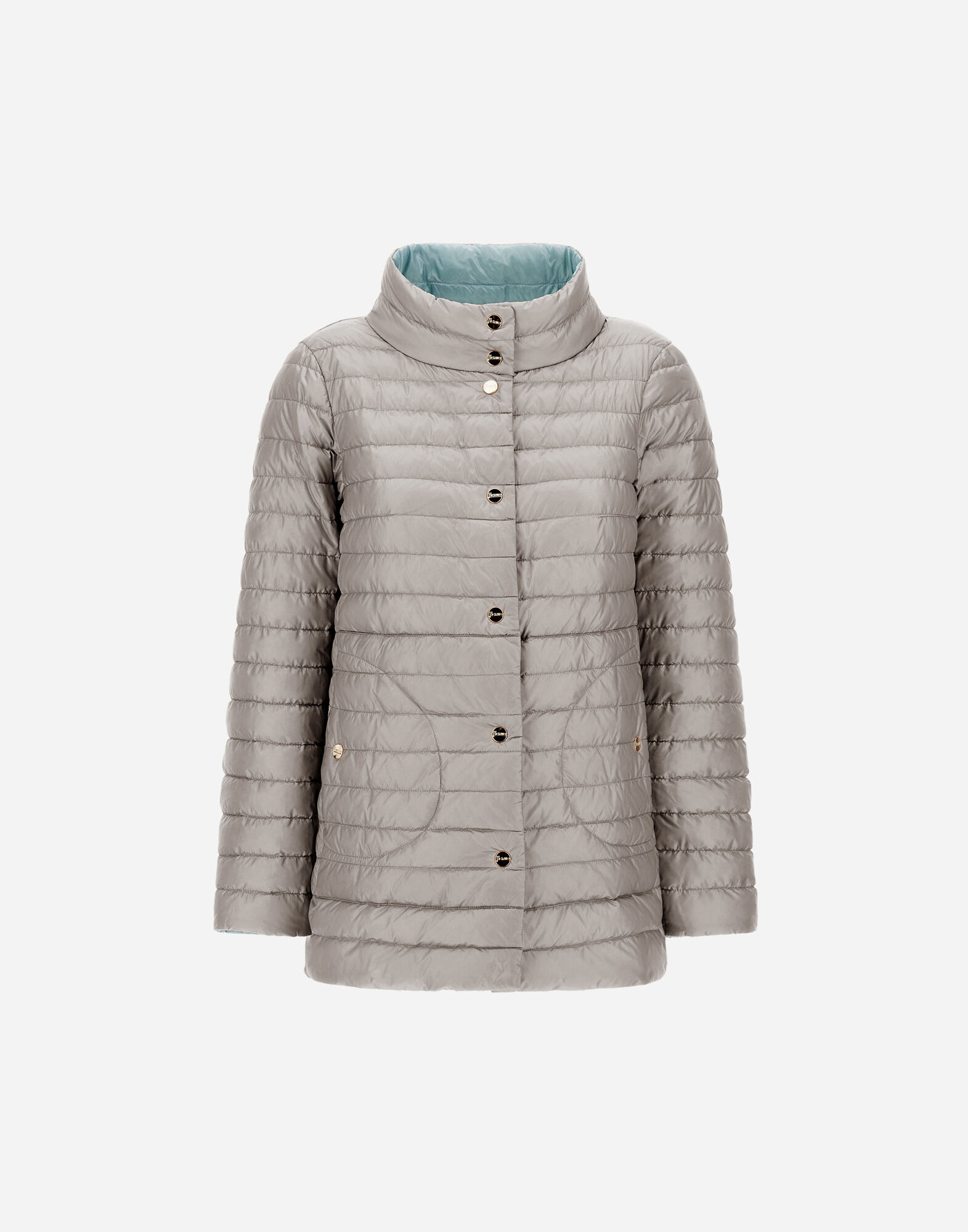 REVERSIBLE A-SHAPE JACKET IN NYLON ULTRALIGHT
