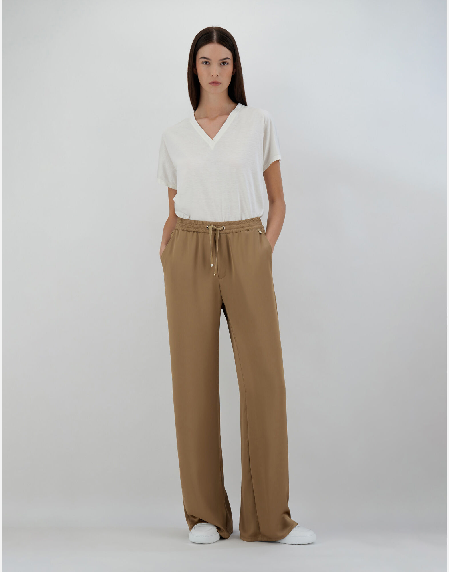 SATIN TROUSERS