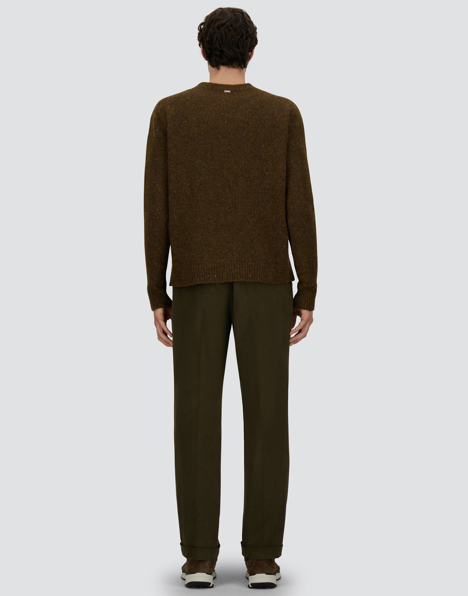 SWEATER IN MELANGE WOOL?BLEND