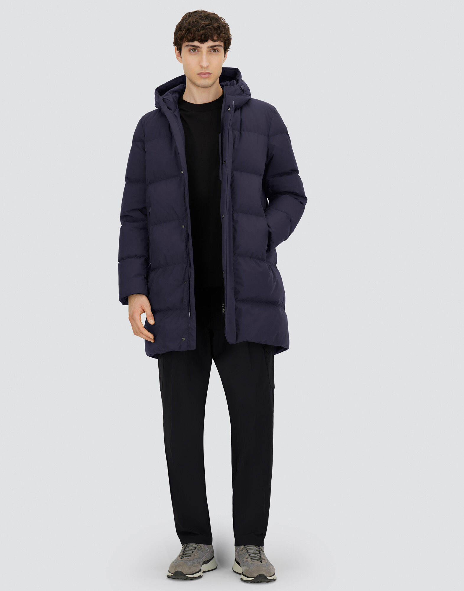 LONG PARKA IN 2-LAYER WINDSTOPPER
