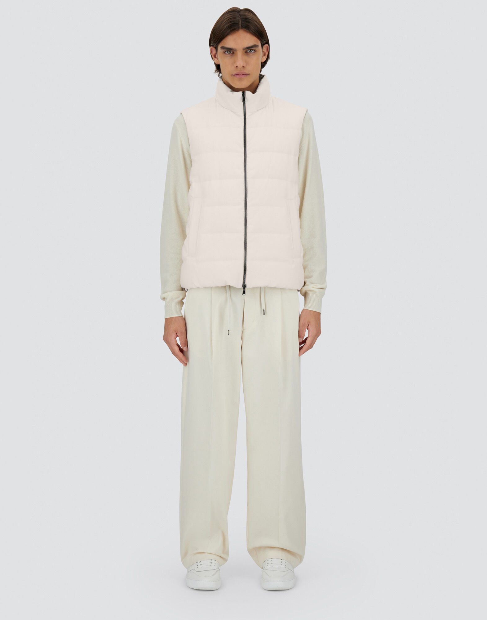 SILK CASHMERE VEST