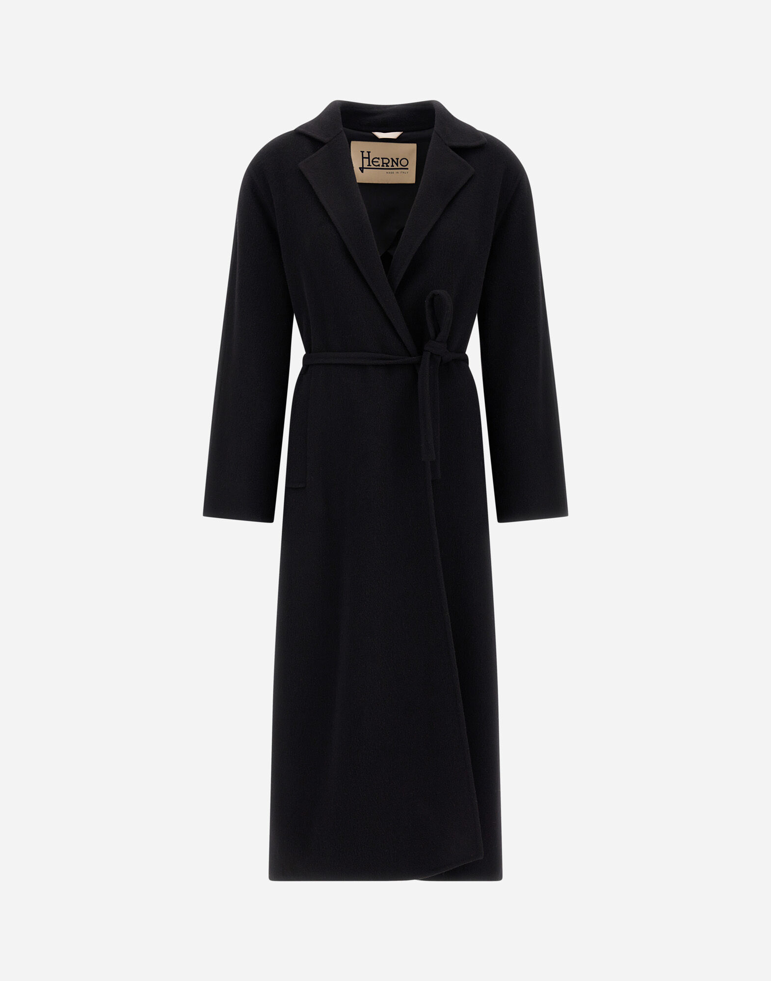 BELTED COAT IN NEW MODERN WOOL