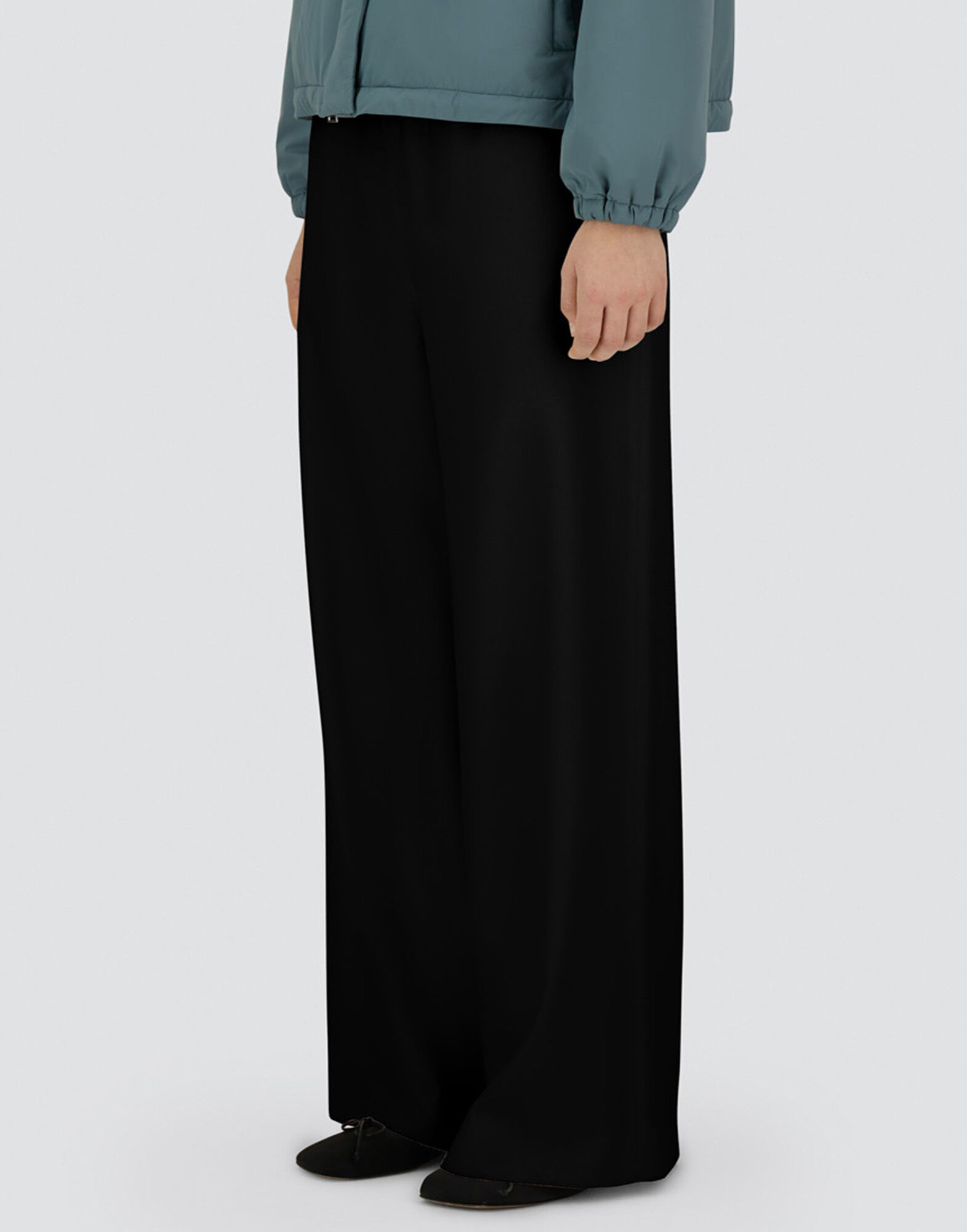 RESORT TROUSERS IN CASHMERE SILK
