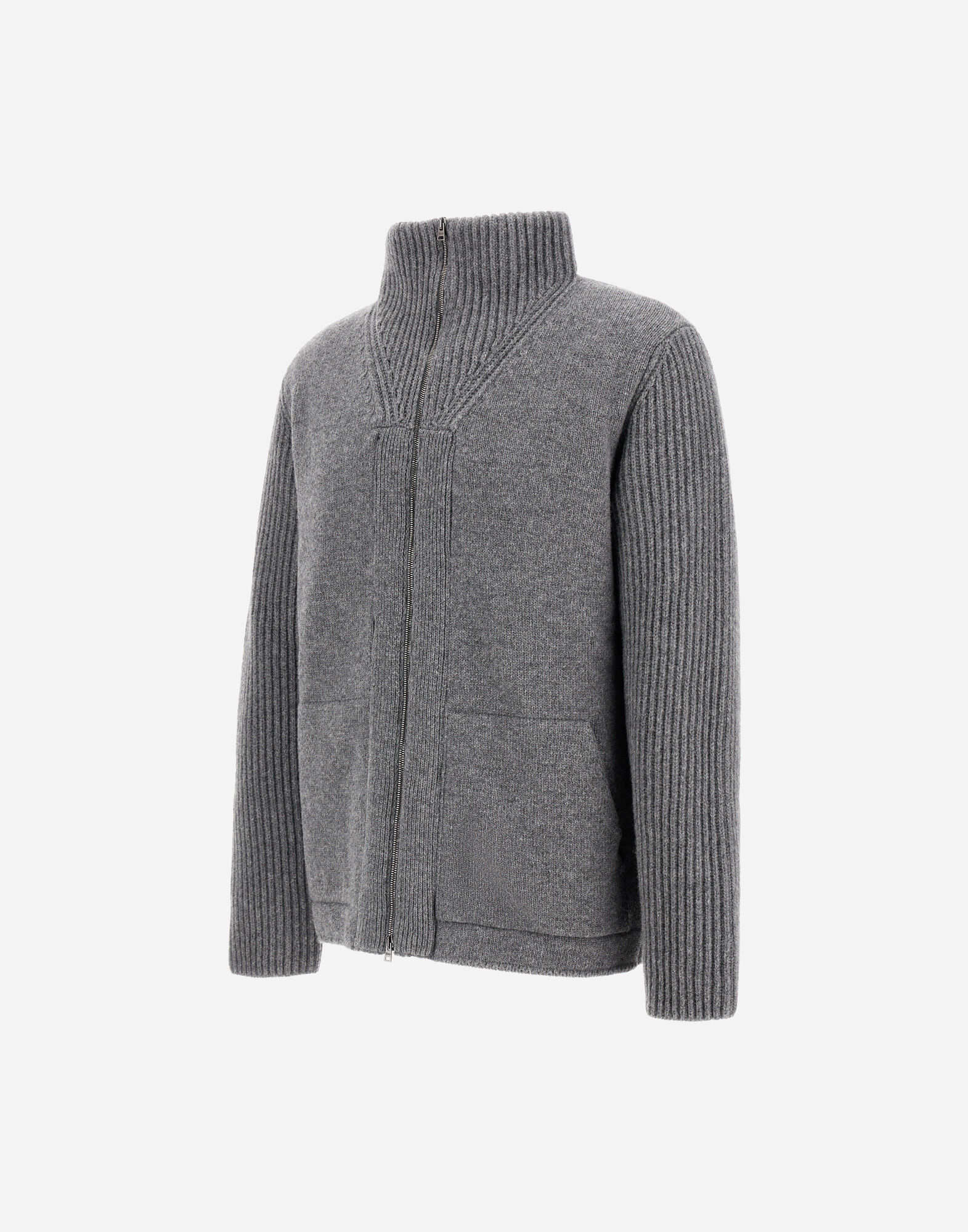 CARDIGAN IN CARDED PURE WOOL G.5