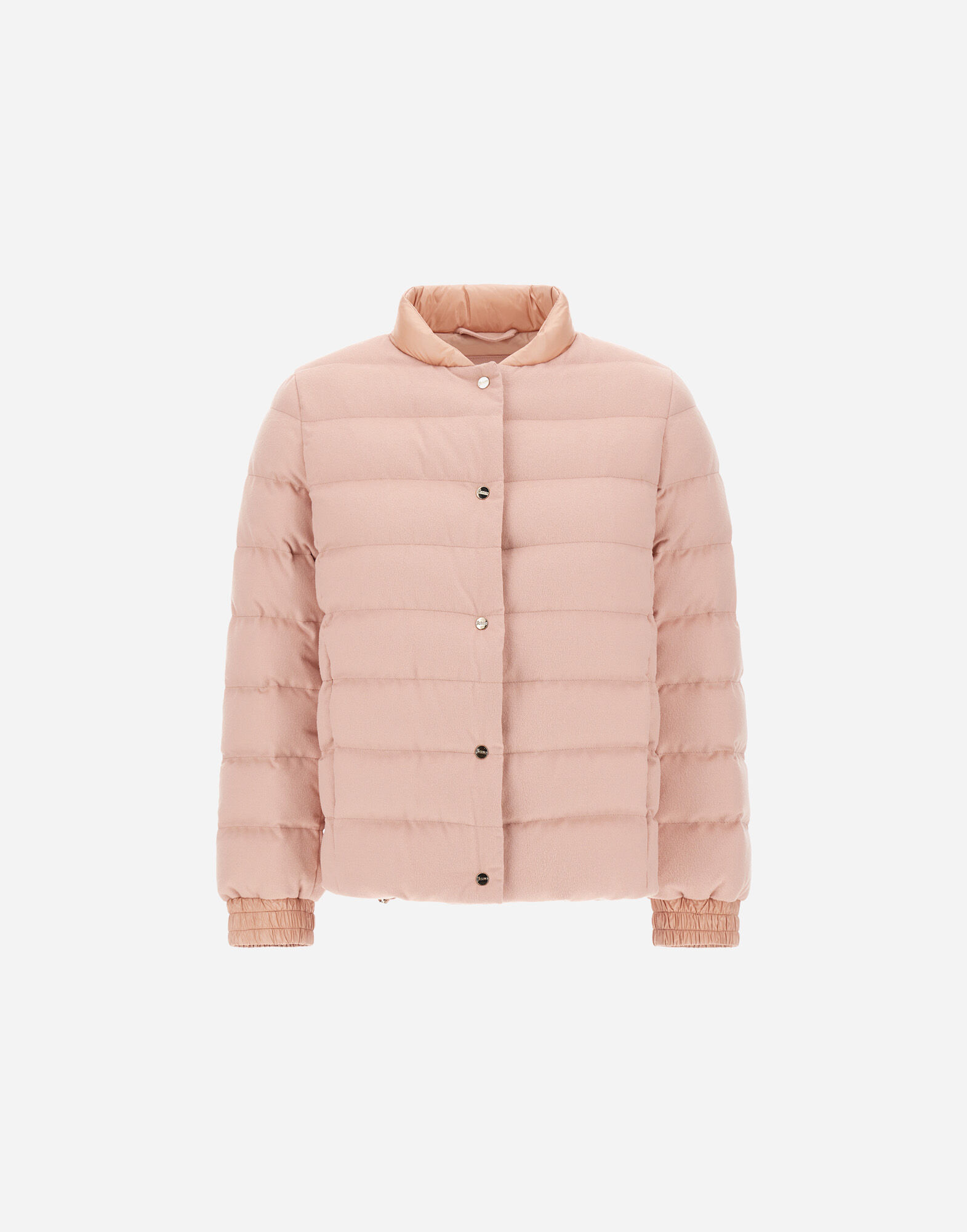BOMBER JACKET IN CASHMERE, SILK AND NYLON ULTRALIGHT