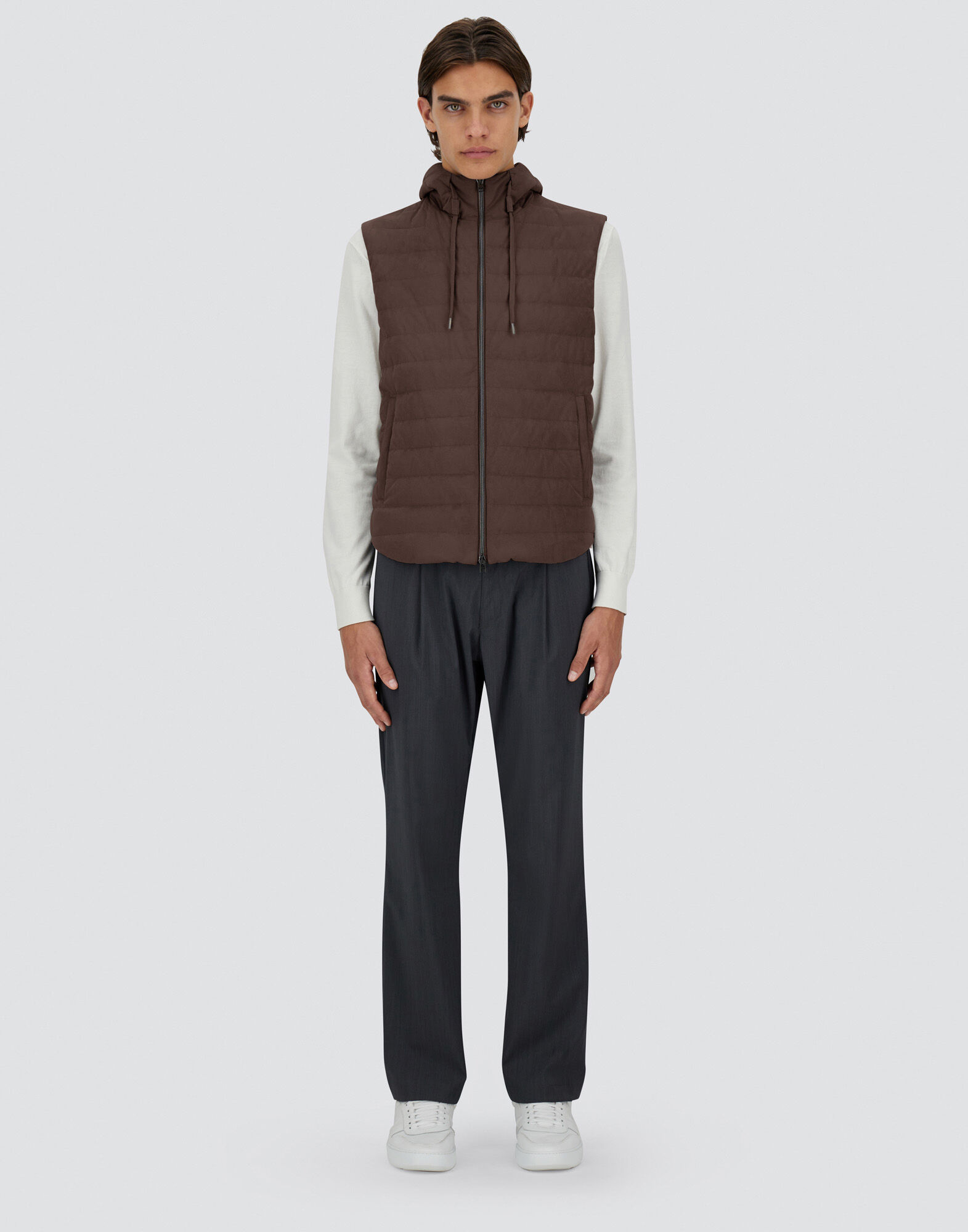 SUEDE EFFECT VEST