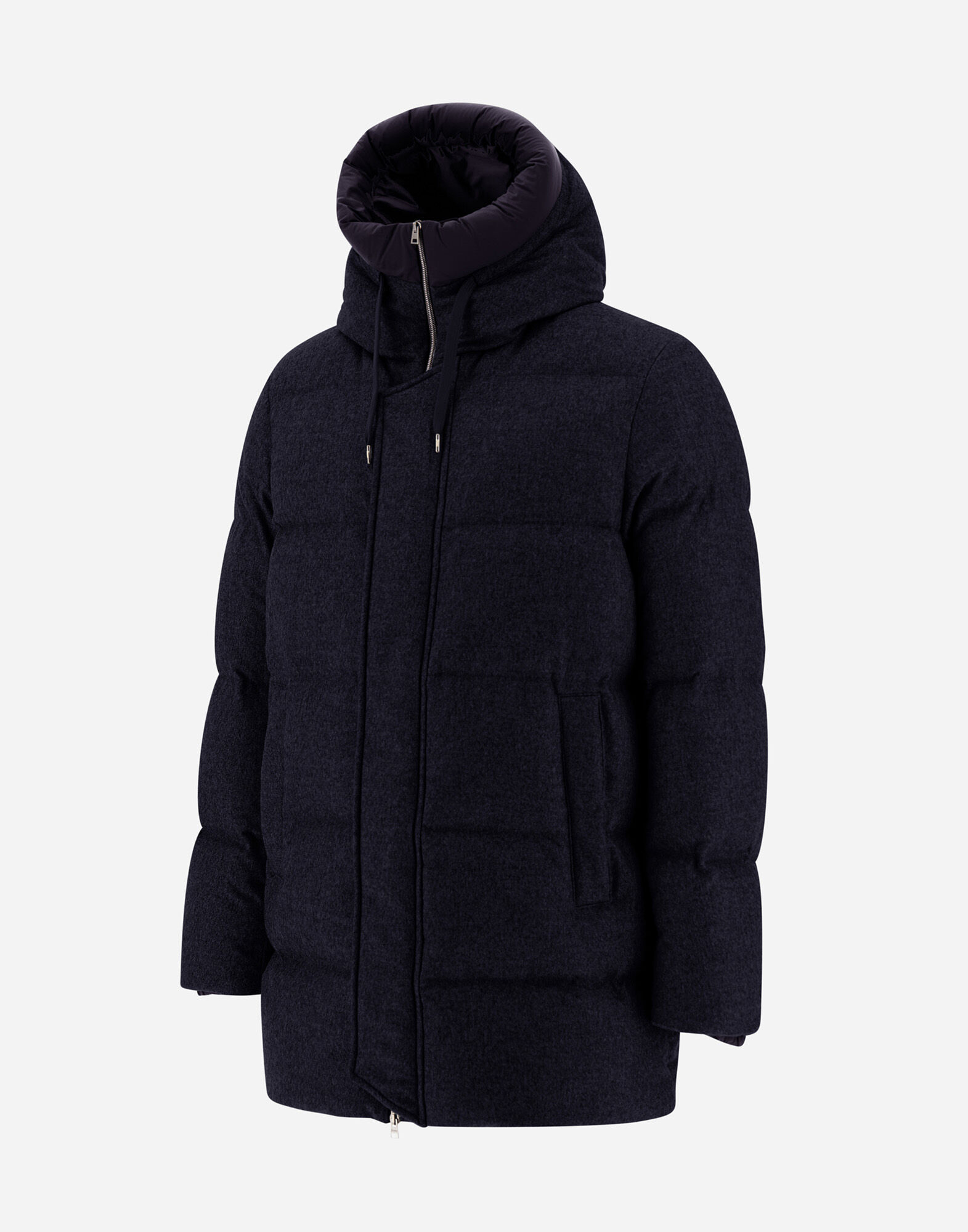 JACKET IN CASHMERE, SILK AND ECOAGE