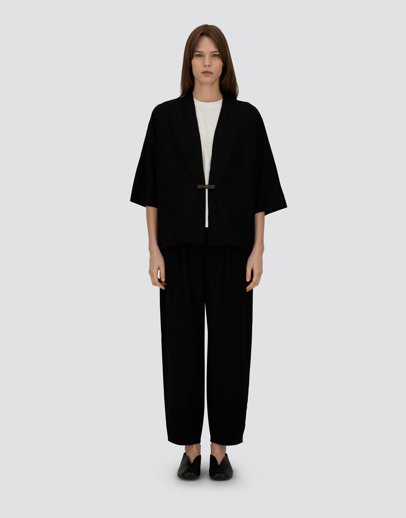 TROUSERS IN PONTE ROMA JERSEY