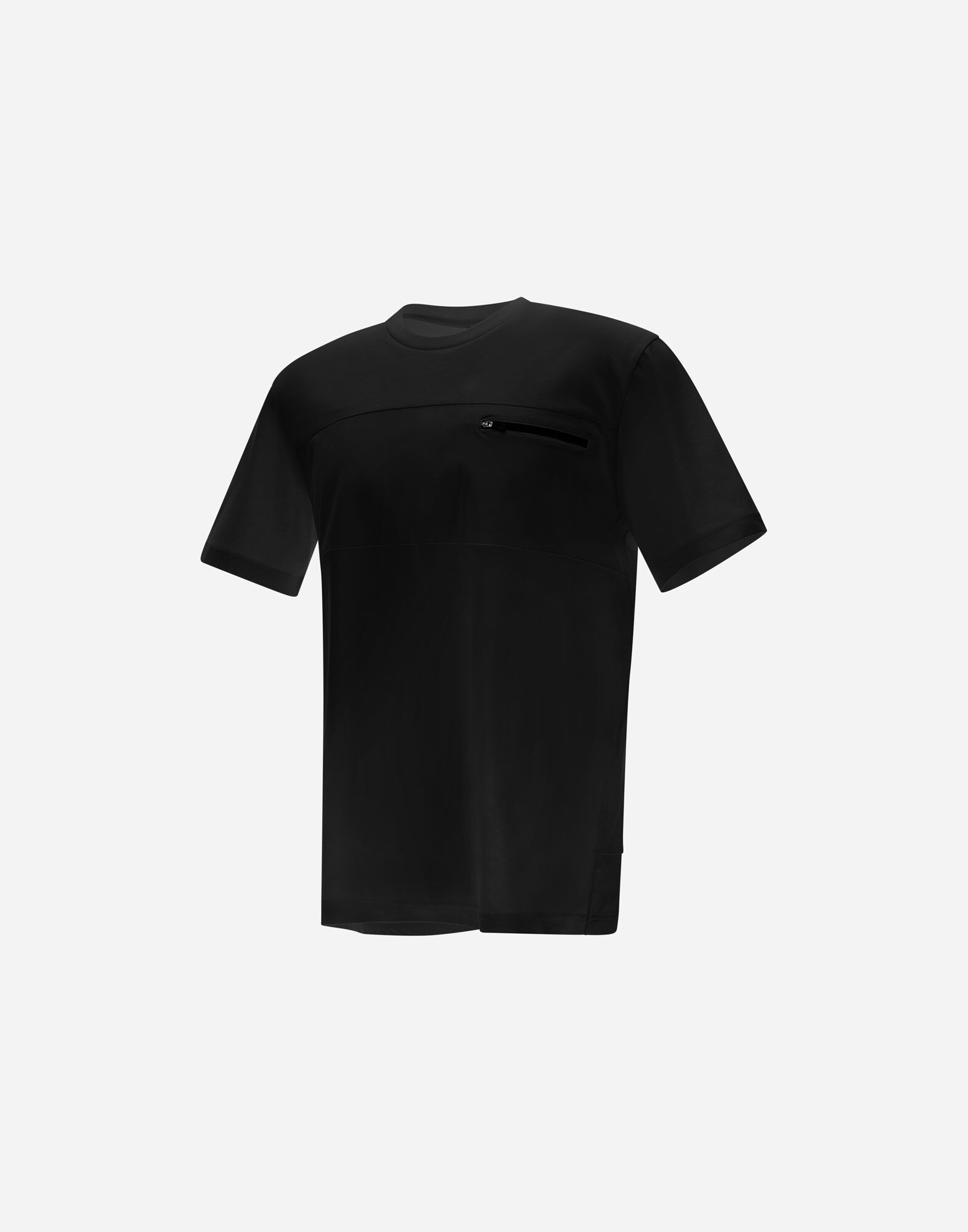 COMPACT JERSEY AND NYLON MAESTRO SWEATSHIRT