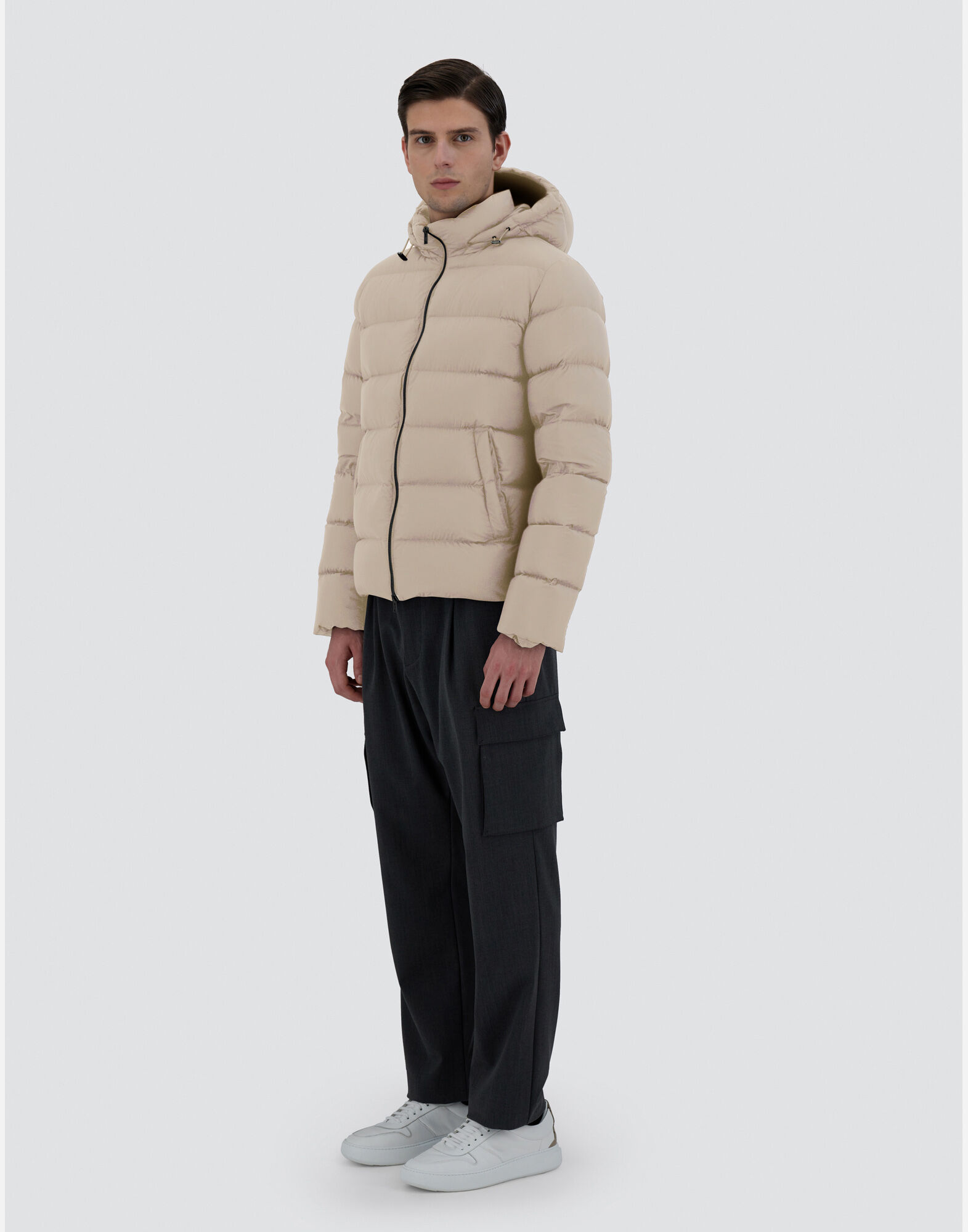 BOMBER JACKET IN ECOAGE