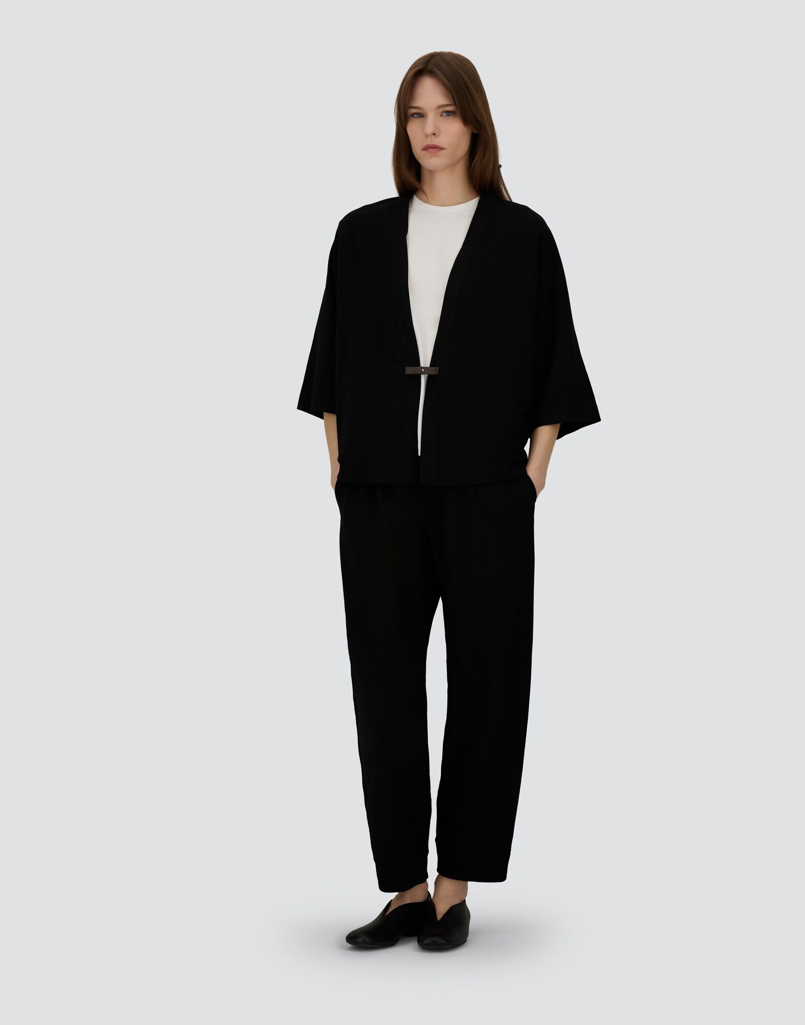 CARDIGAN IN PONTE ROMA JERSEY