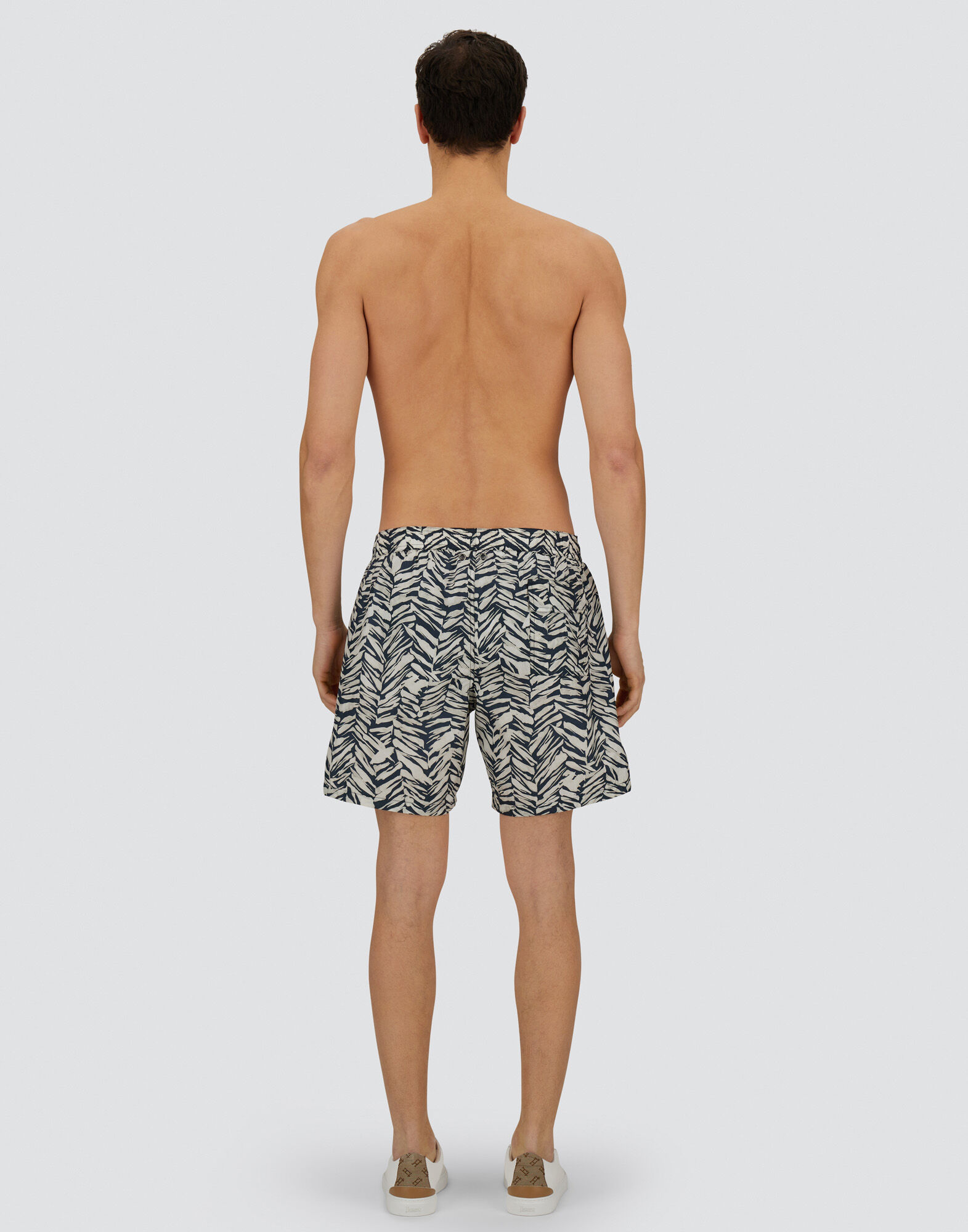 RESORT SWIM SHORTS IN NYLON SEASONAL PRINT