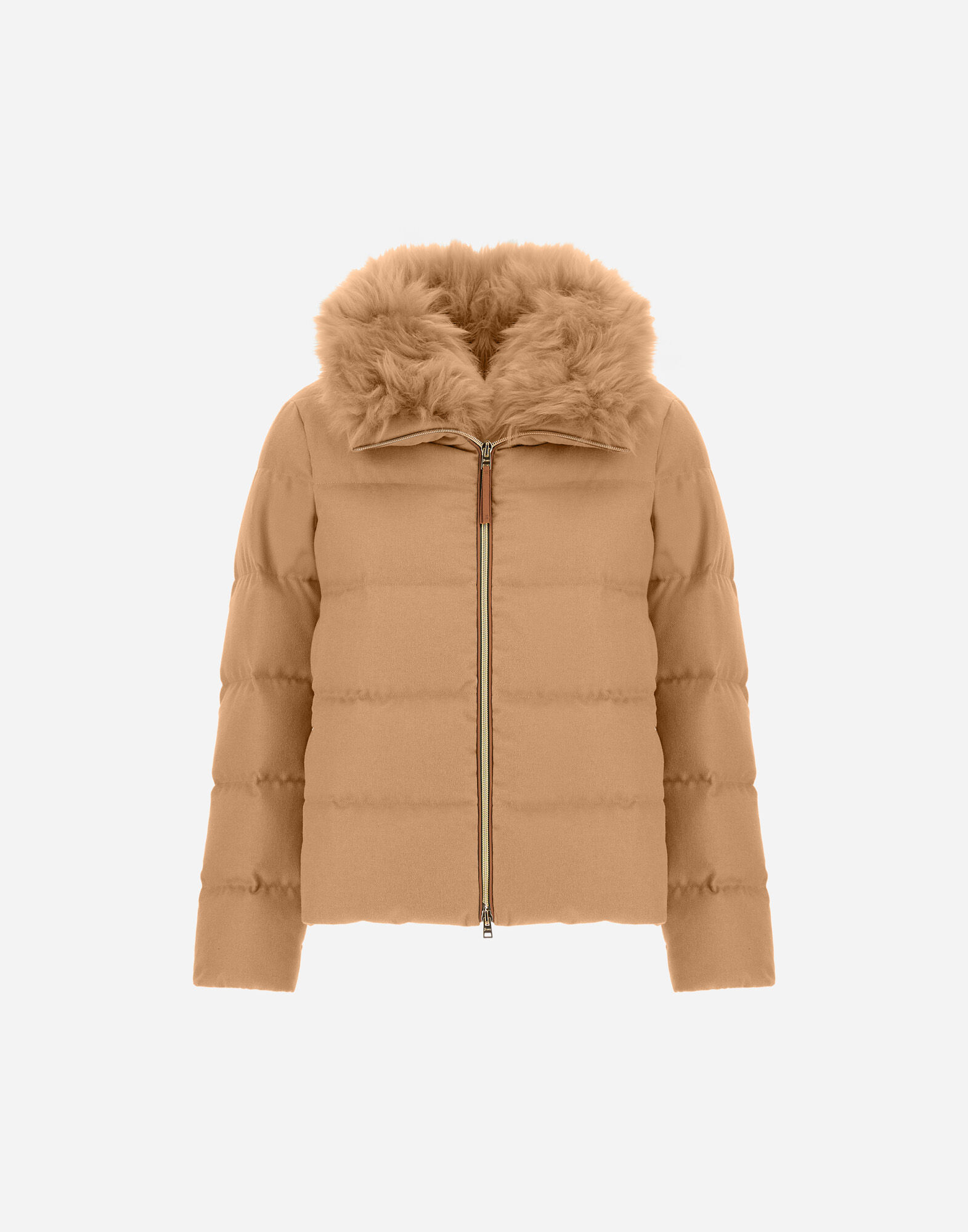 JACKET IN CASHMERE, SILK AND MONOGRAM
