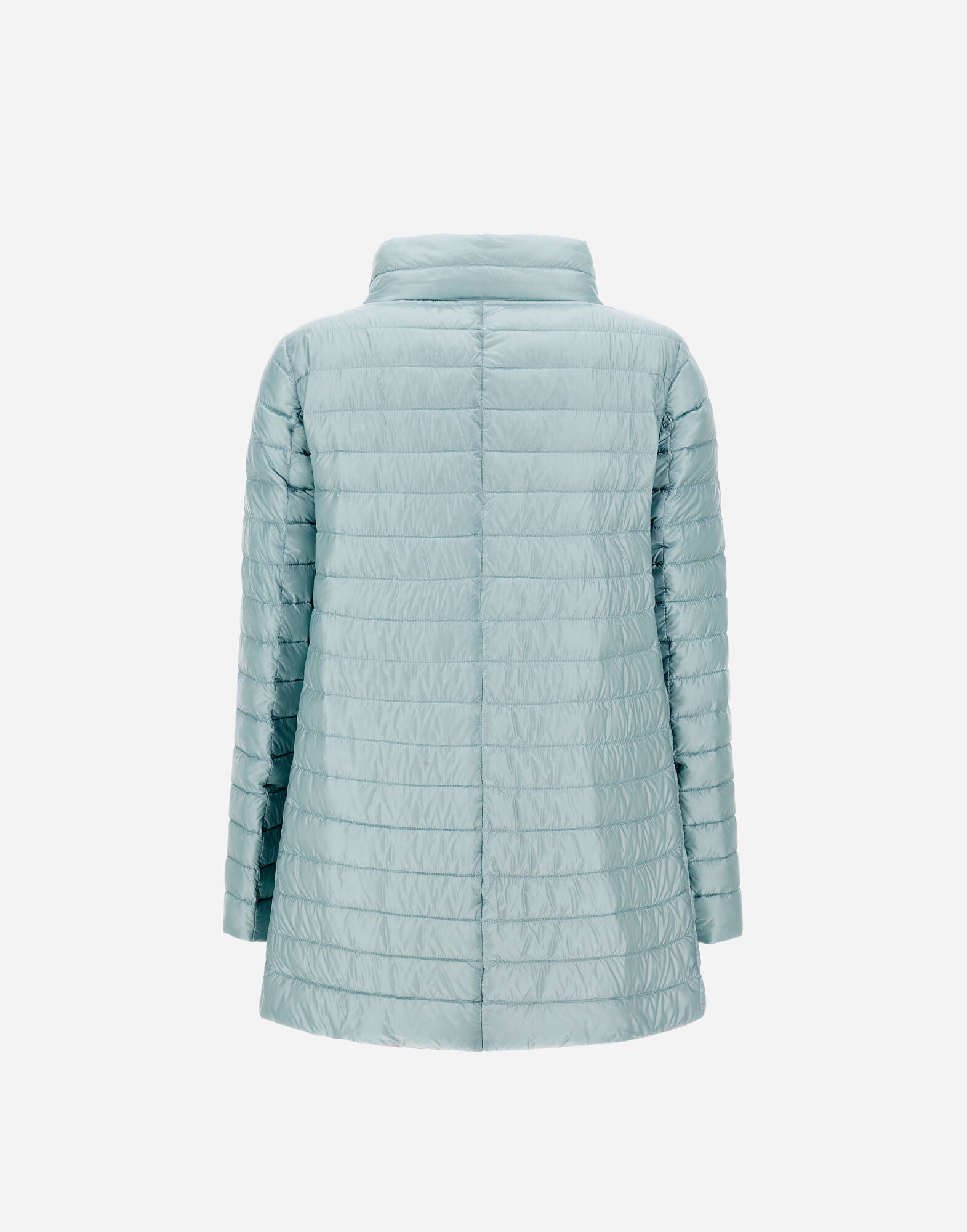 REVERSIBLE A-SHAPE JACKET IN NYLON ULTRALIGHT