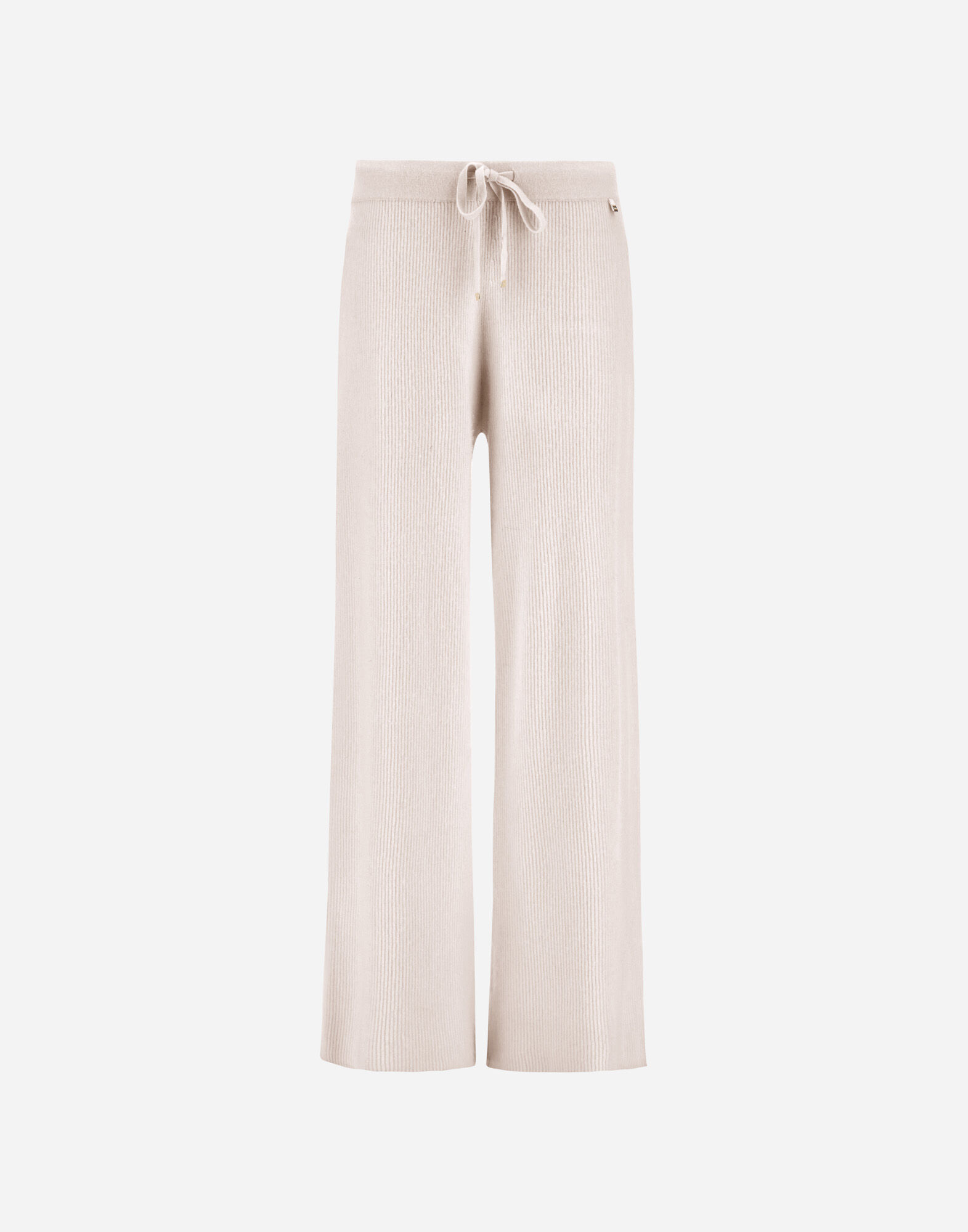 TROUSERS IN RIBBED WOOL CASHMERE