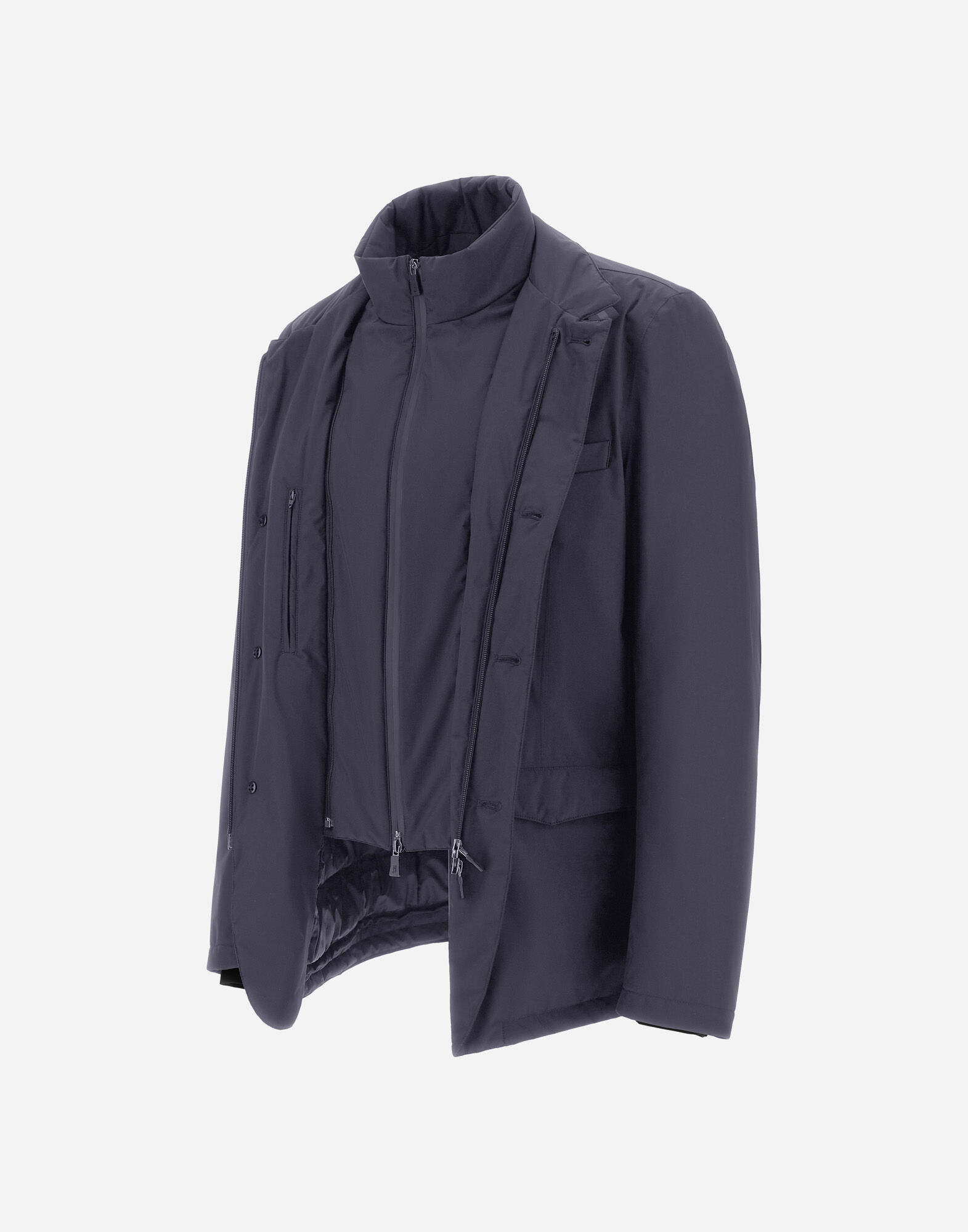 BLAZER WITH BIB IN 2-LAYER WINDSTOPPER
