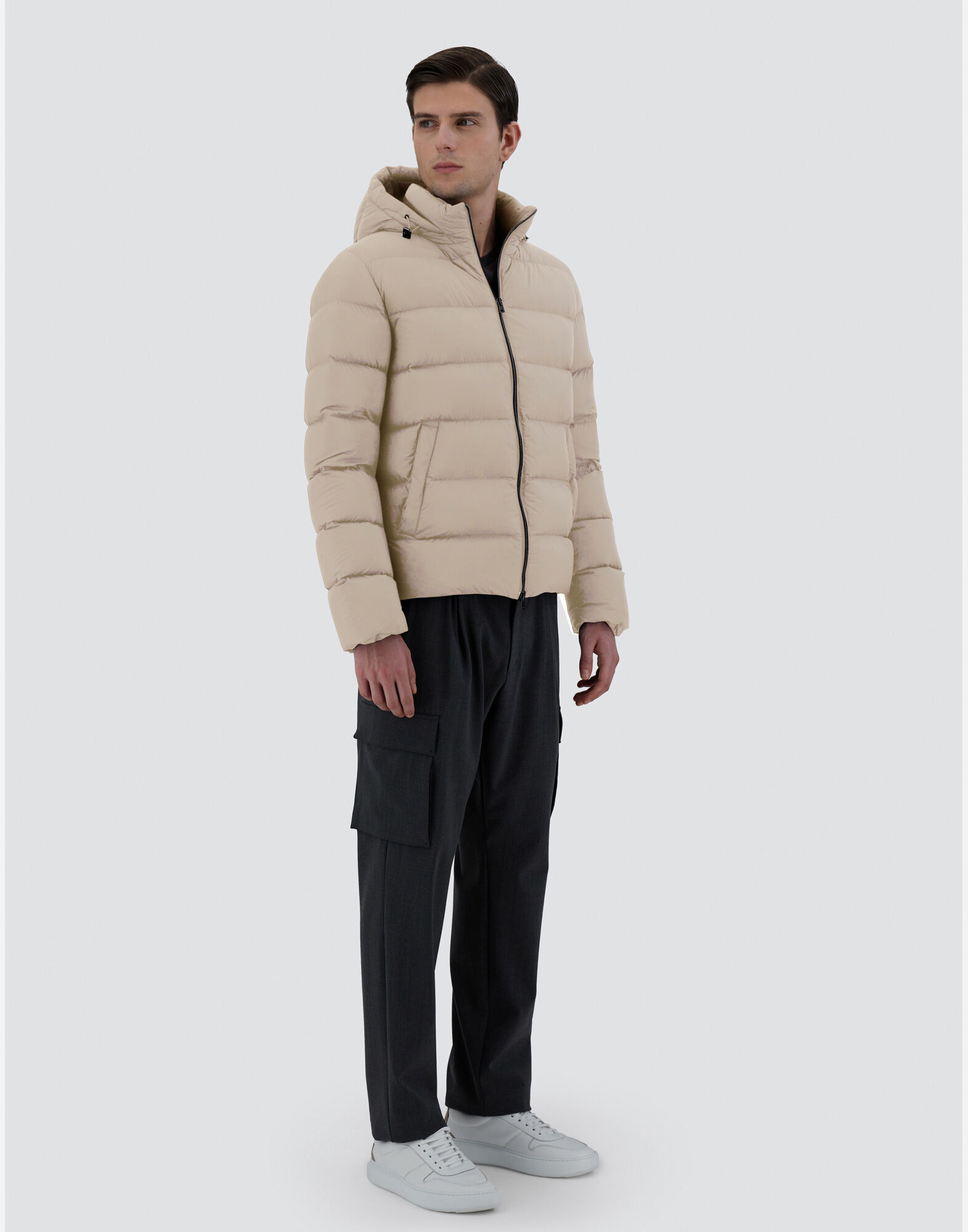 BOMBER JACKET IN ECOAGE