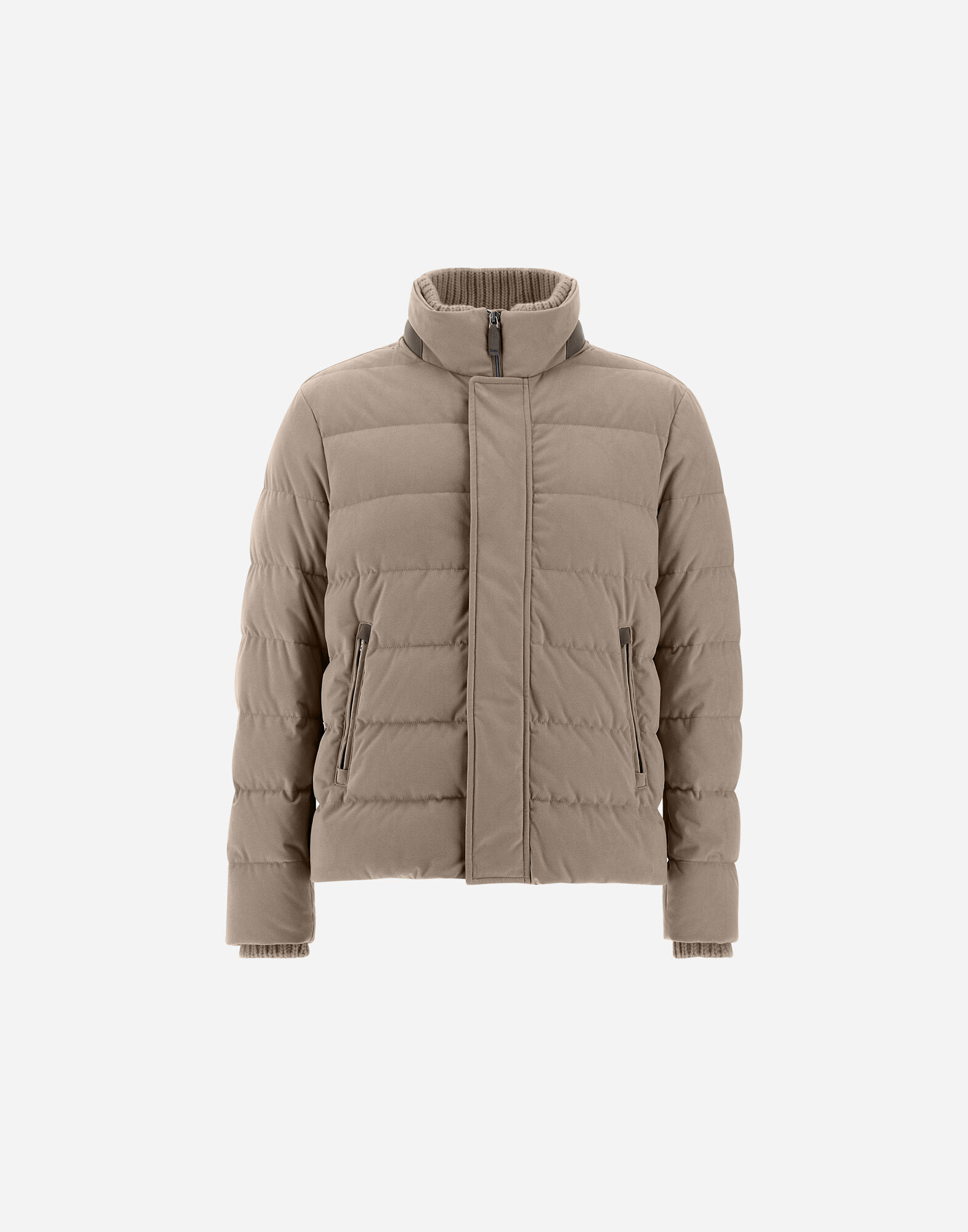 SUEDE EFFECT BOMBER JACKET