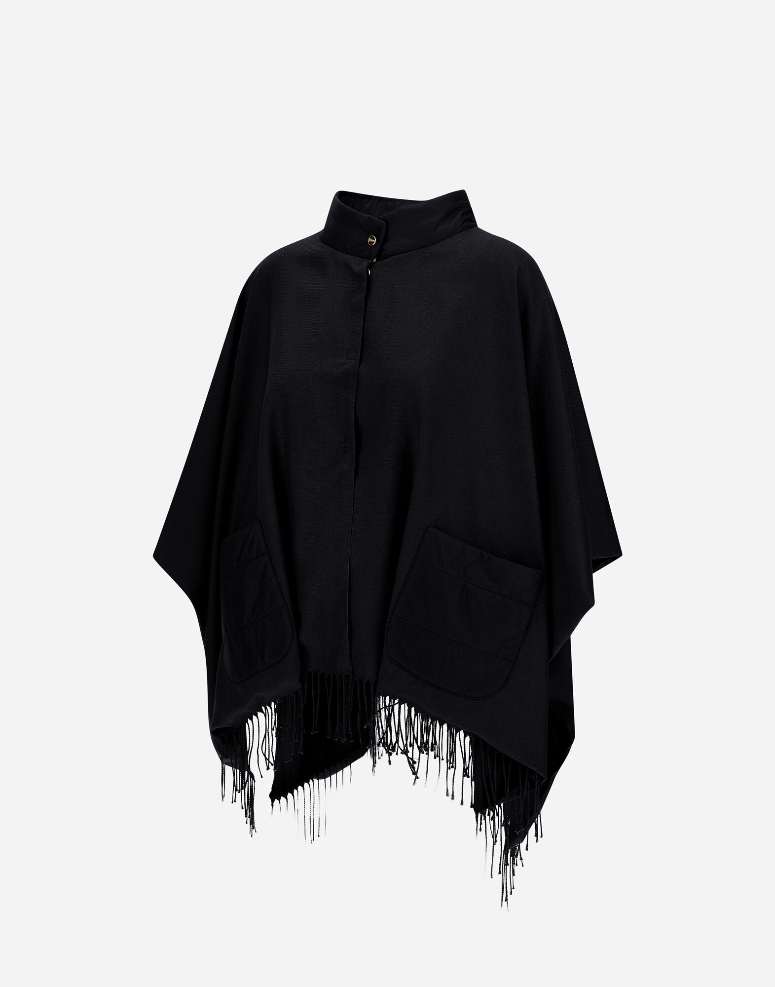 PONCHO IN SUMMER SILK AND NYLON ULTRALIGHT