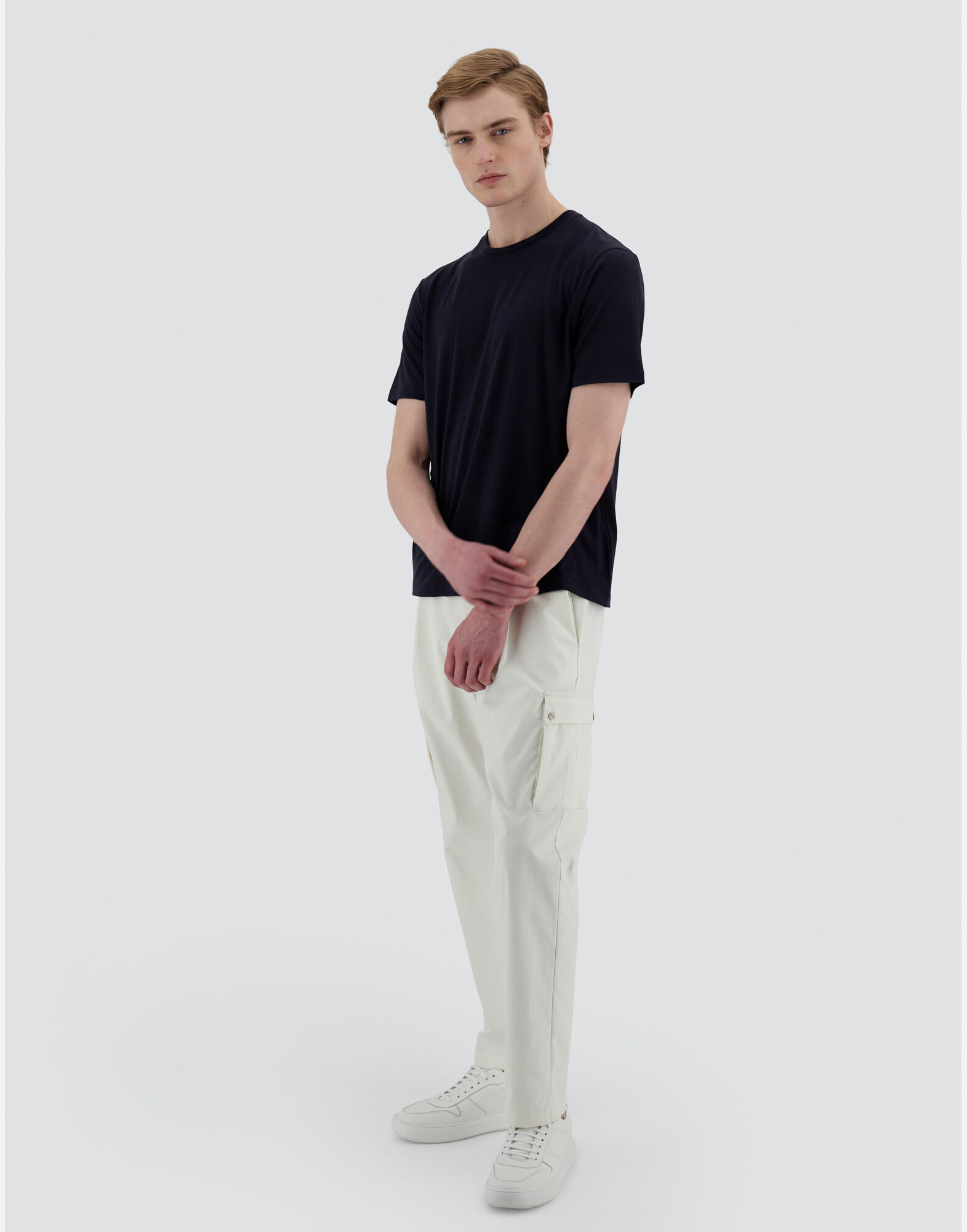 RESORT T-SHIRT IN SOFT WOOL JERSEY