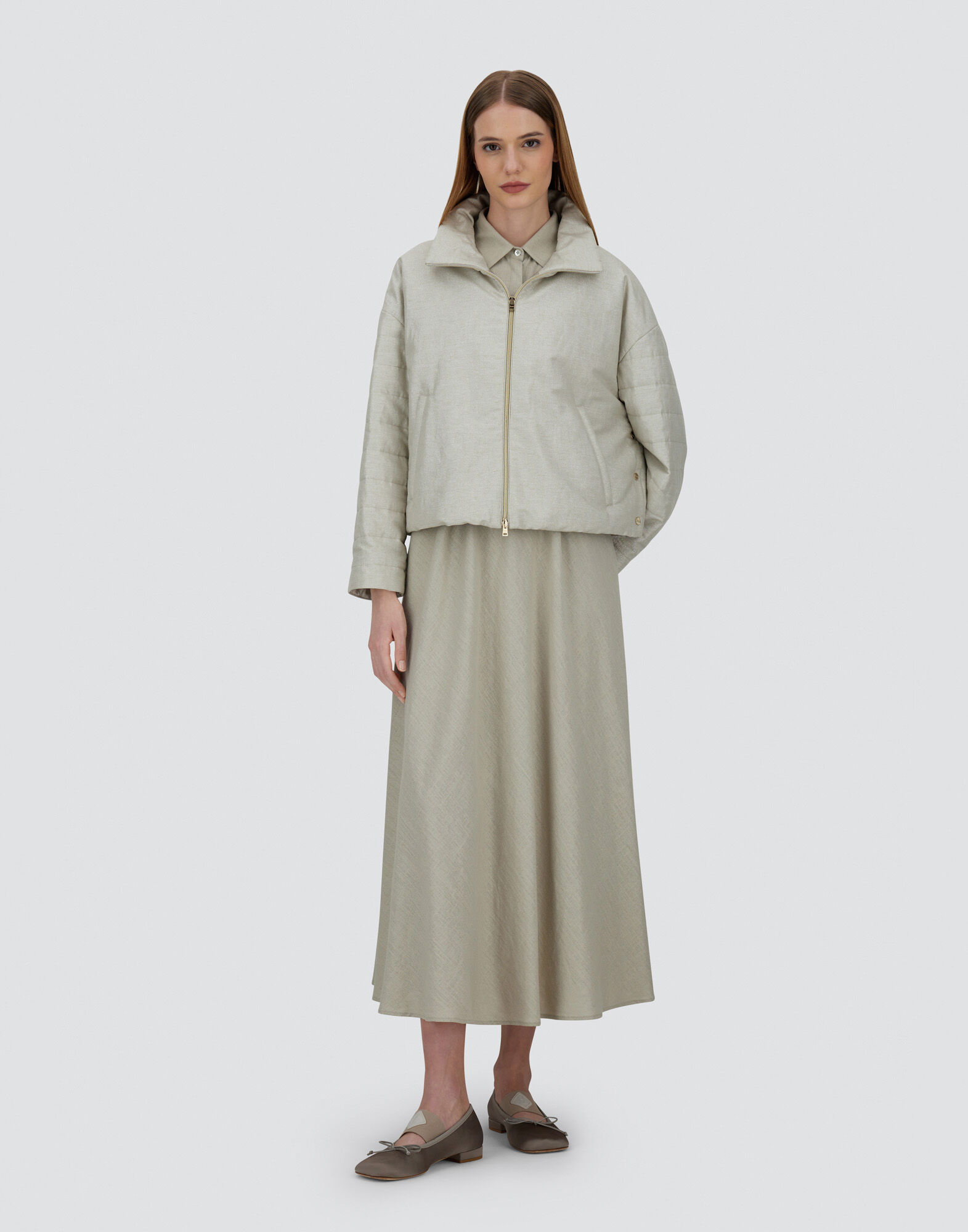 JACKET IN BRIGHT LINEN