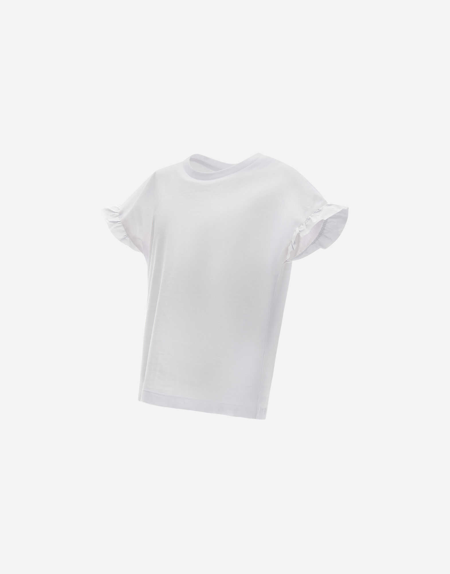 T-SHIRT IN JERSEY AND NEW TECHNO TAFFETA