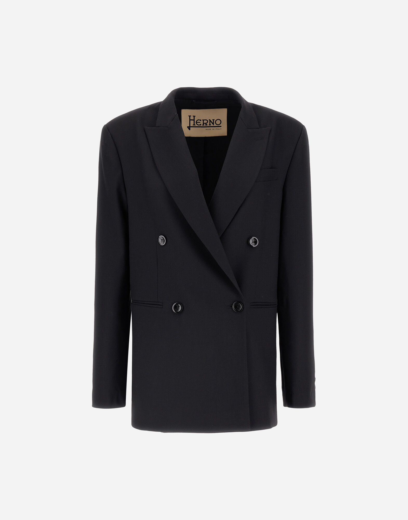 OVERSIZED BLAZER IN FLUID WOOL