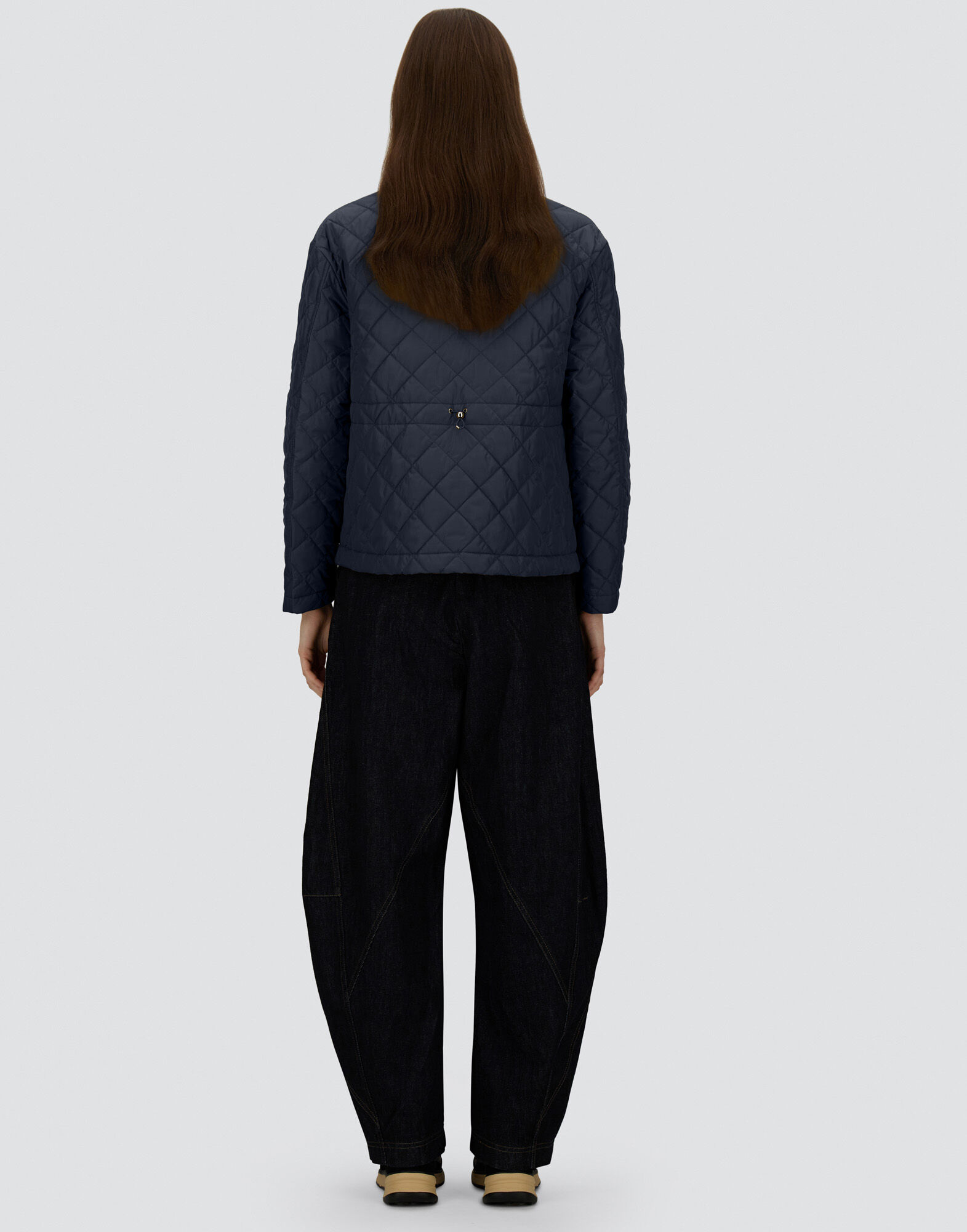 QUILTED CAPE IN NYLON CHAMONIX