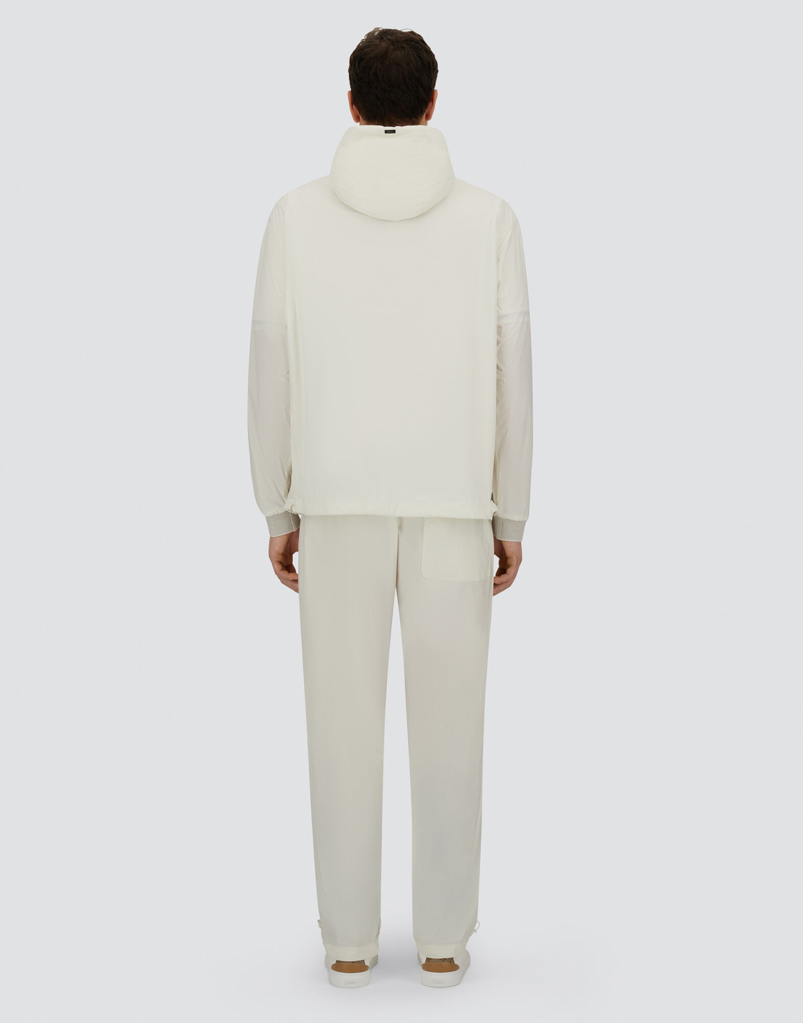 RESORT ANORAK JACKET IN LIGHT STRETCH NYLON