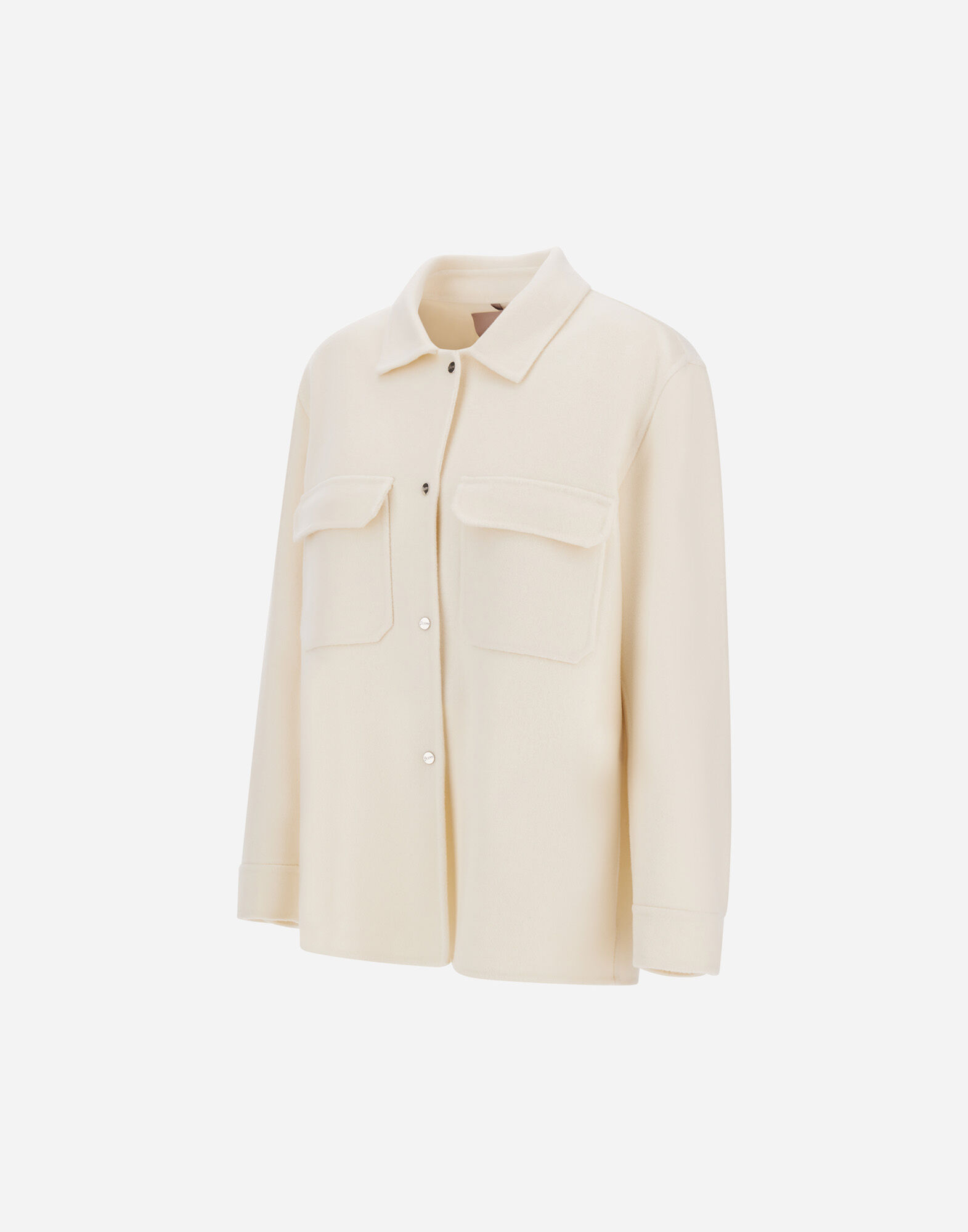 RESORT SHACKET IN DOUBLE FACED PURE WOOL