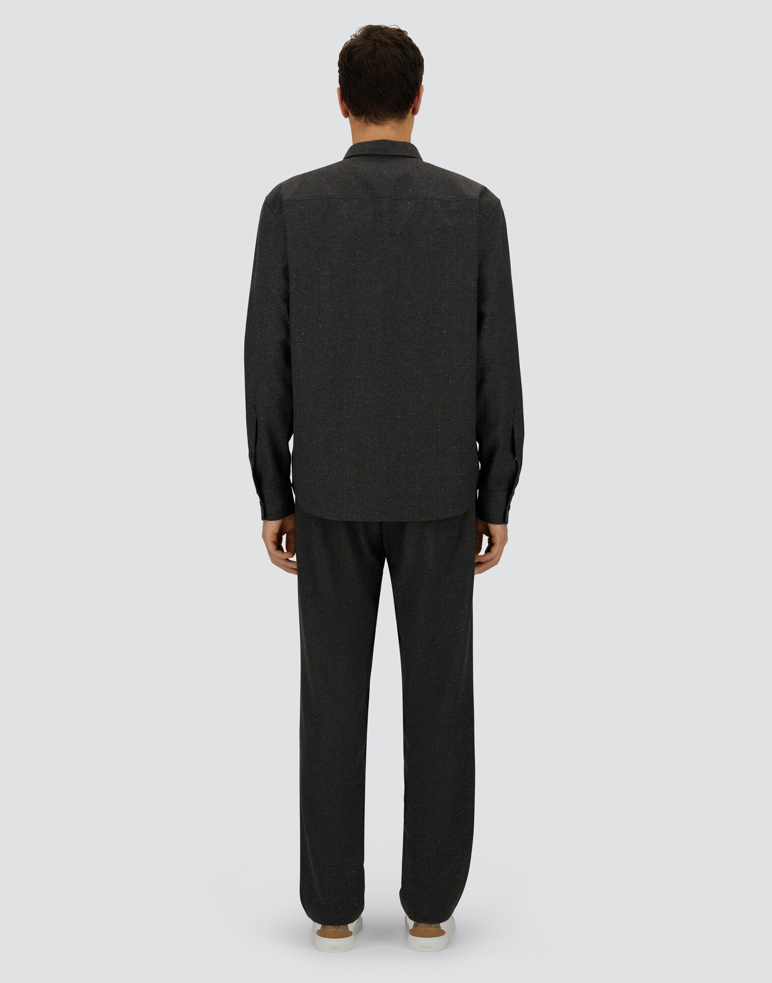 RESORT SHIRT IN WOOL KNICKERBOCKER