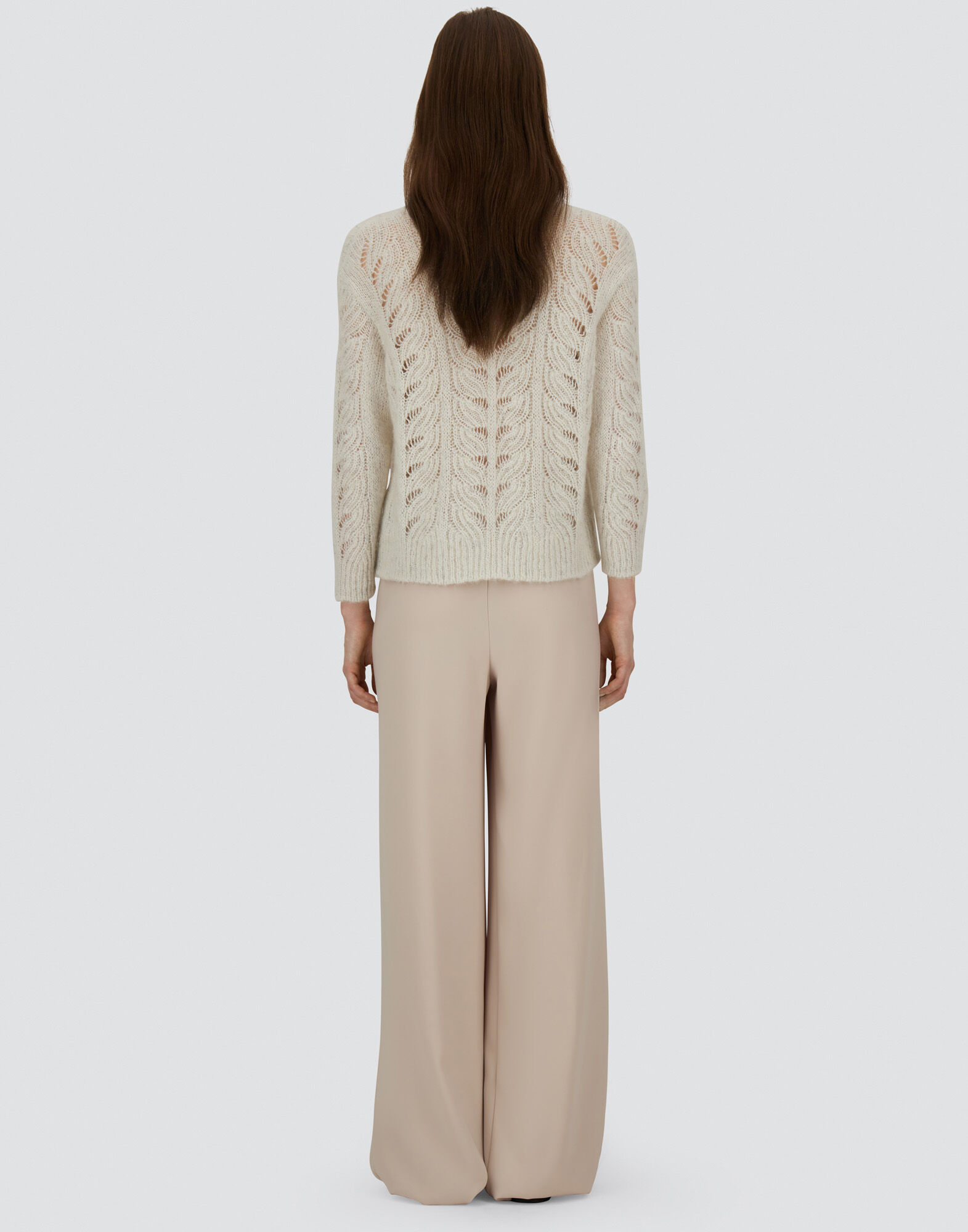 SWEATER IN LUREX, ALPACA & WOOL