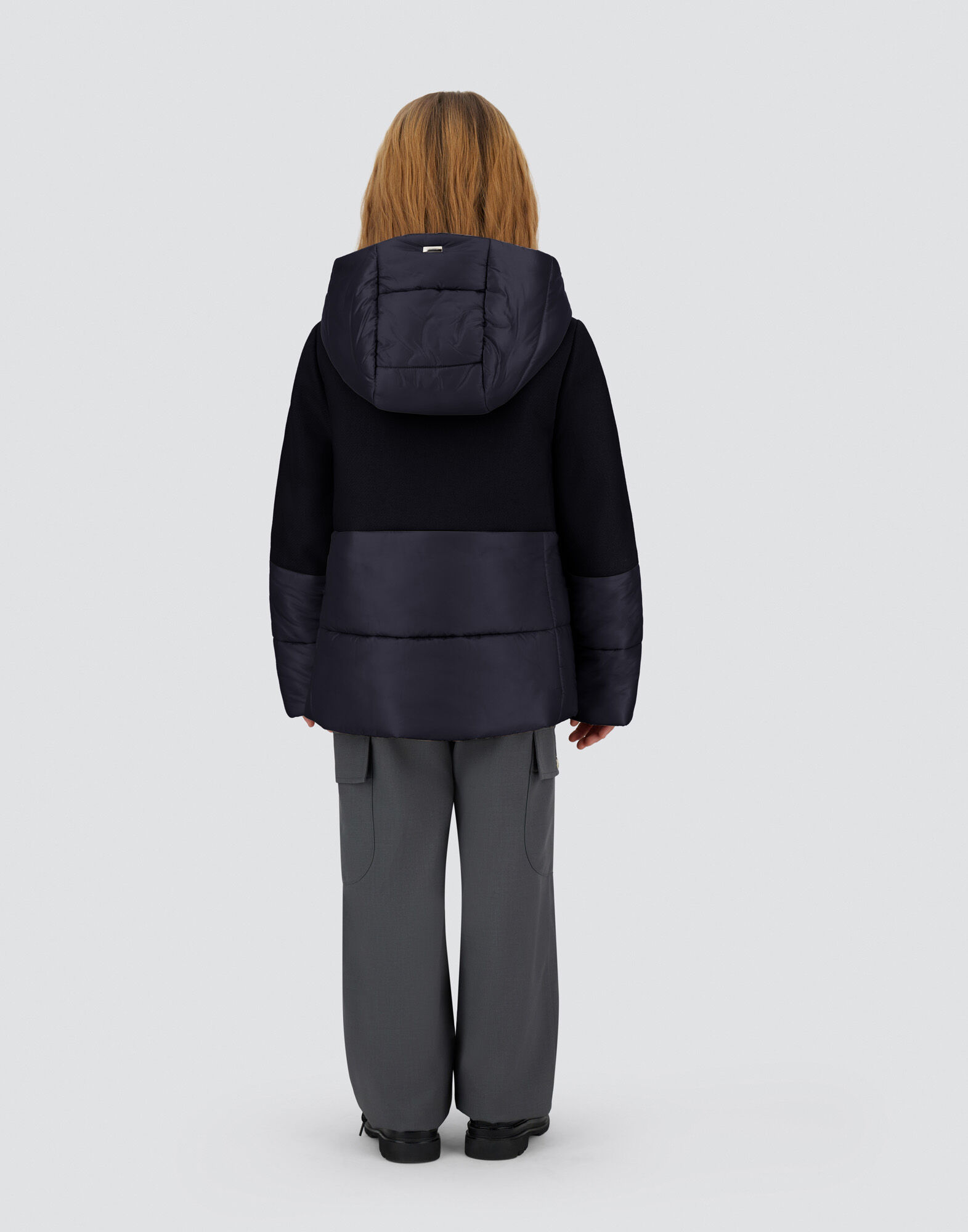 CAPE IN ECOWOOL AND NYLON ULTRALIGHT
