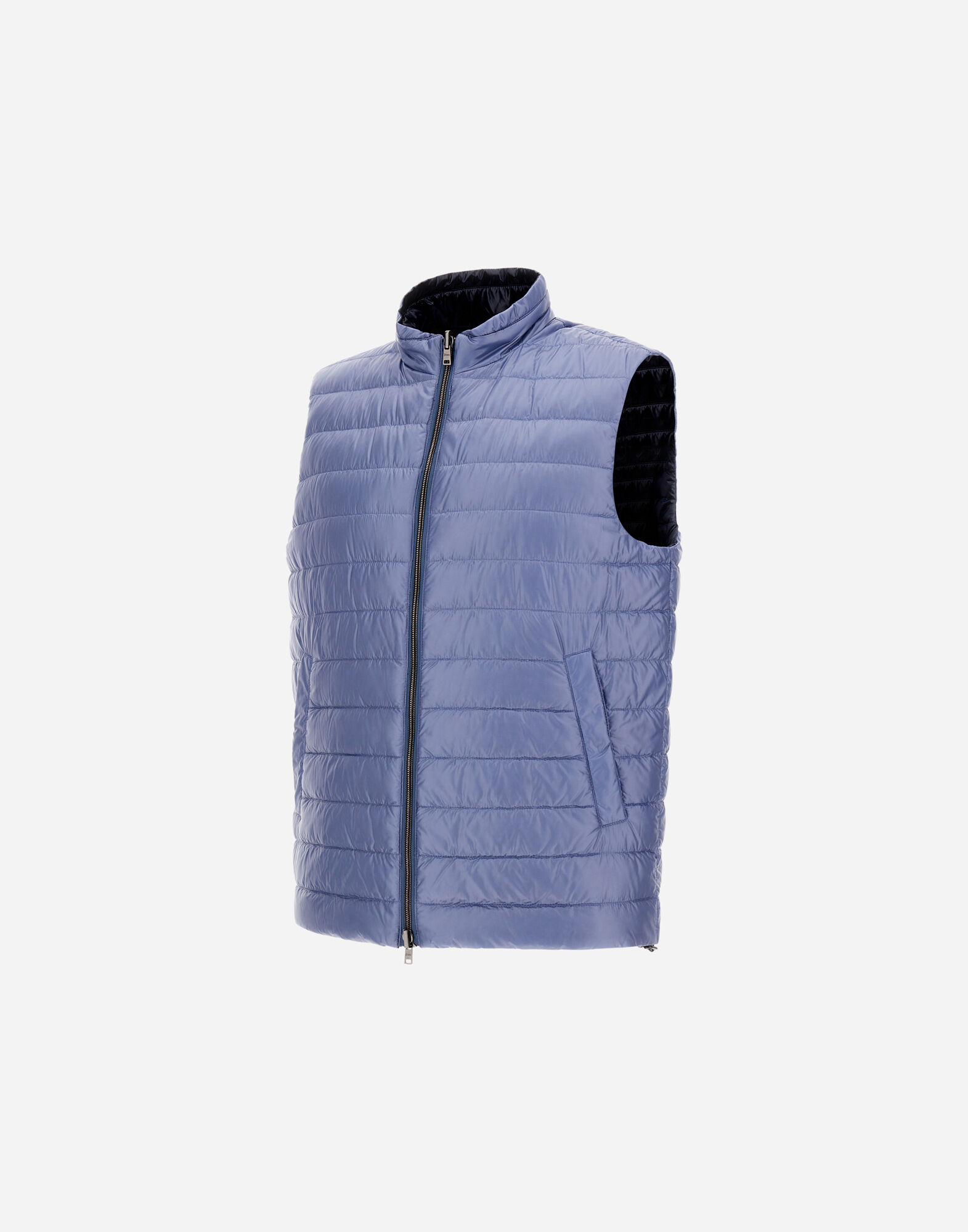 TWO-TONE REVERSIBLE NYLON ULTRALIGHT VEST