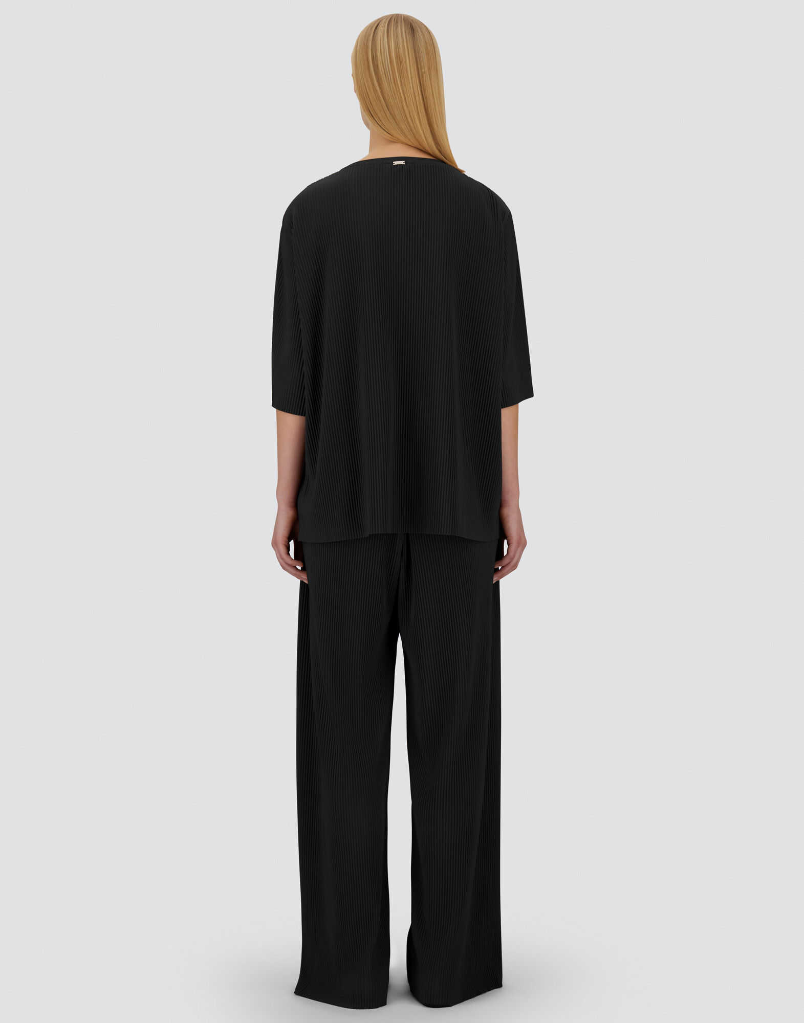 RESORT TROUSERS IN PLEATED JERSEY