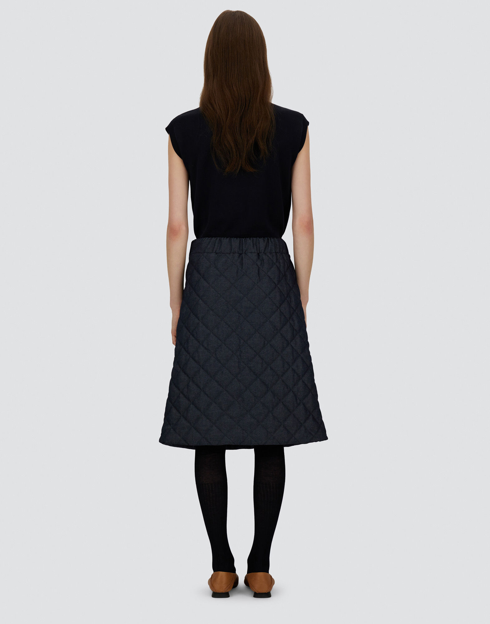 VEST IN BASIC MERINO WOOL