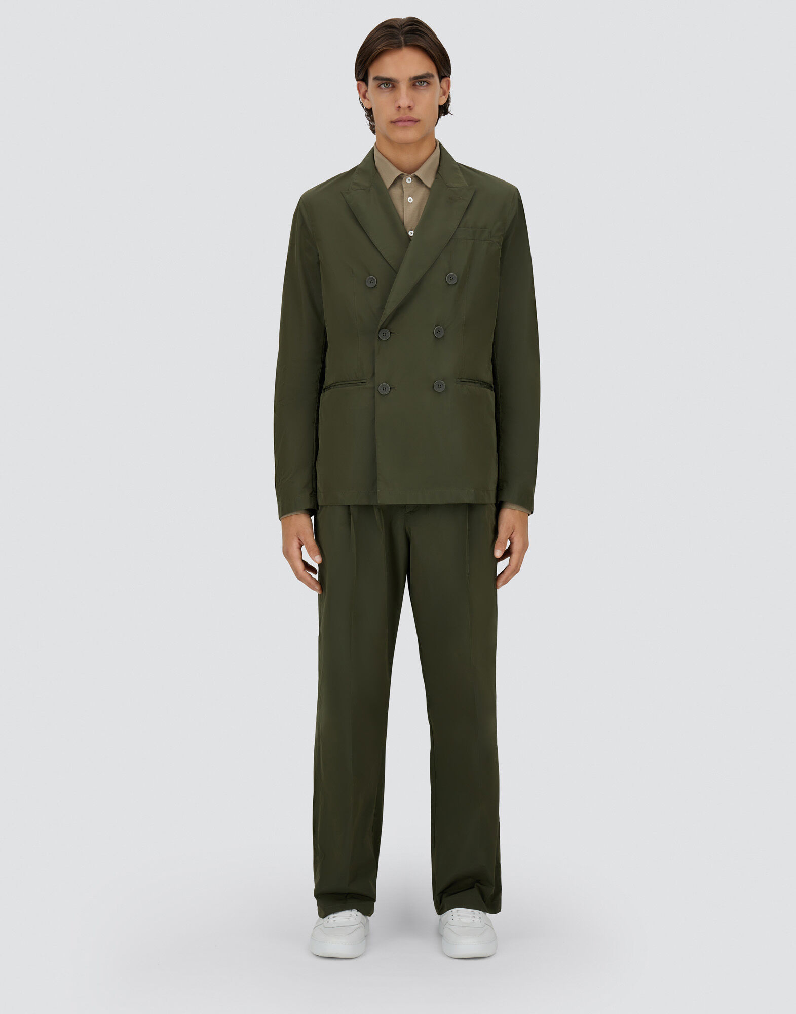 NEW TECHNO TAFFETA BLAZER